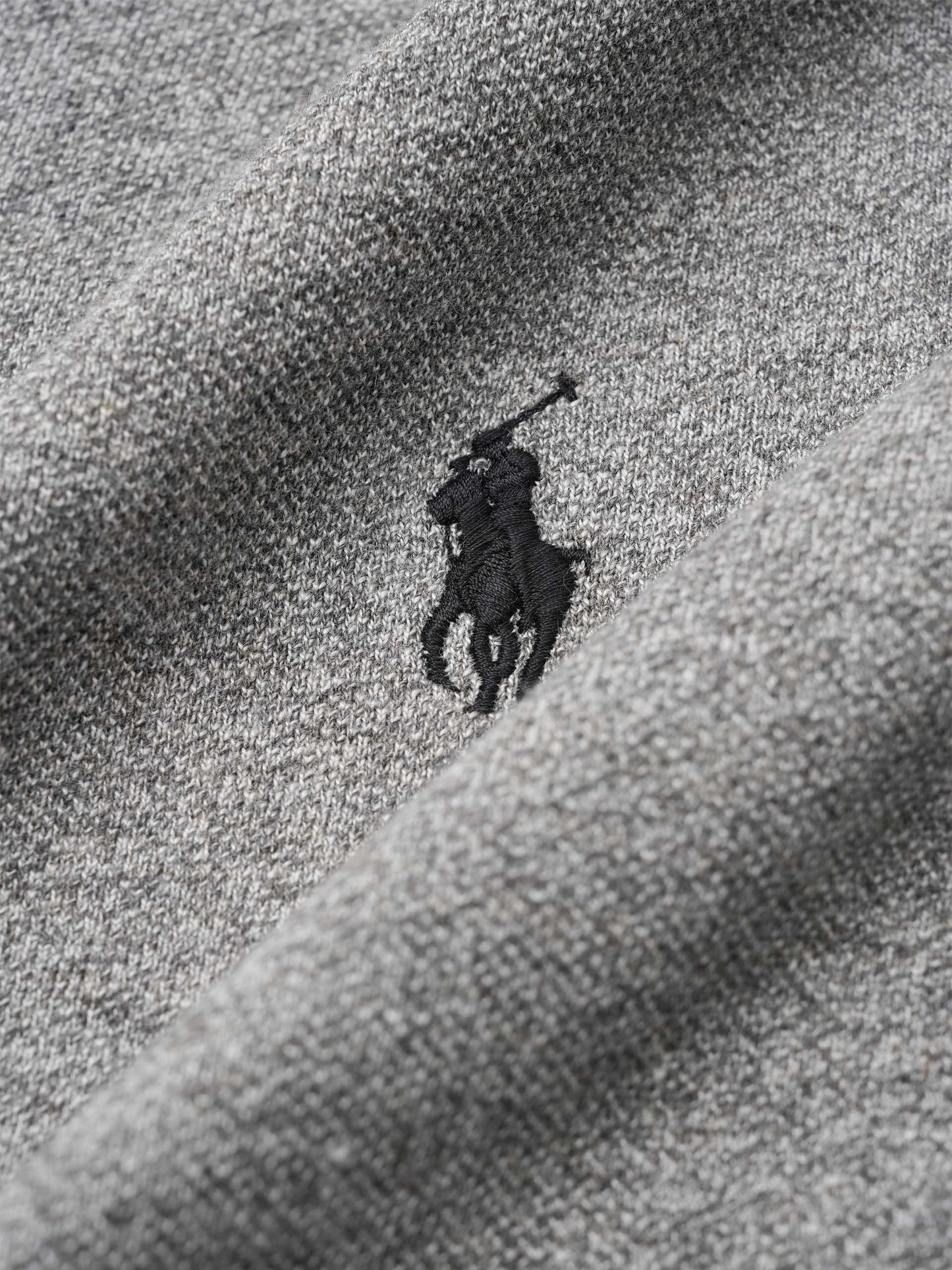 POLO RALPH LAUREN - Poloshirt aus Piqué für Herren Grau Melange - Grey Melange