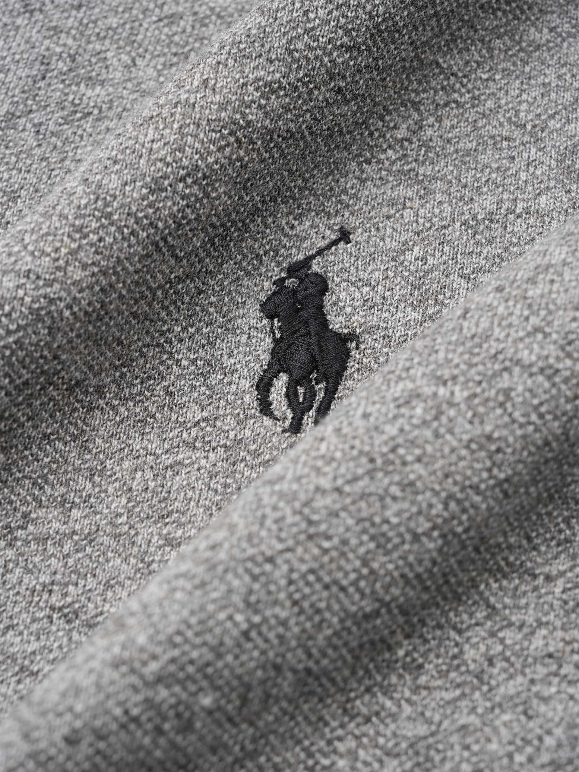 POLO RALPH LAUREN - Poloshirt aus Piqué für Herren Grau Melange - Grey Melange