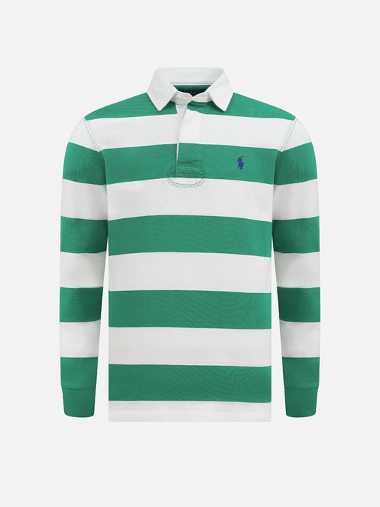 POLO RALPH LAUREN - Rugbyhemd aus Baumwolljersey