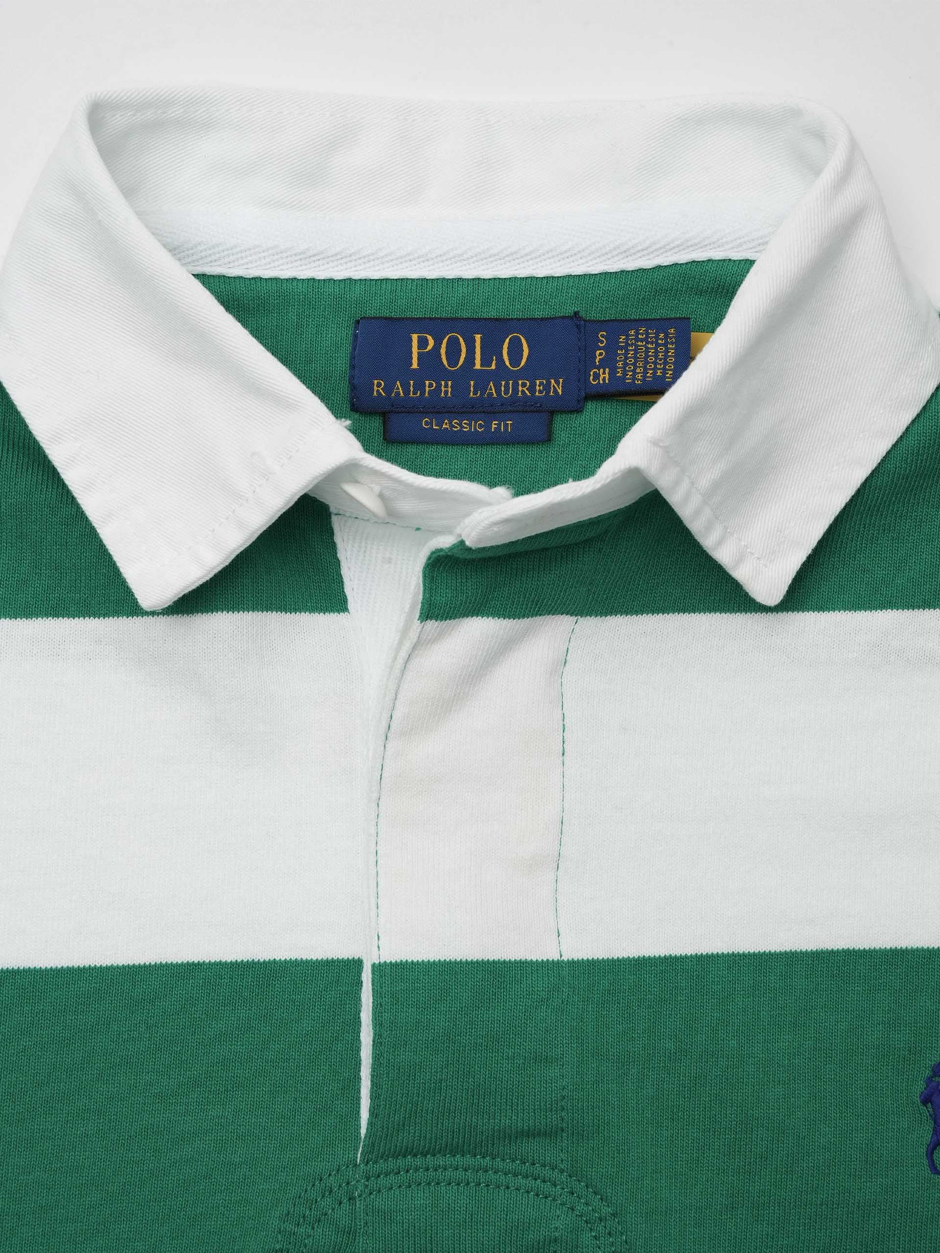 POLO RALPH LAUREN - Rugbyhemd aus Baumwolljersey