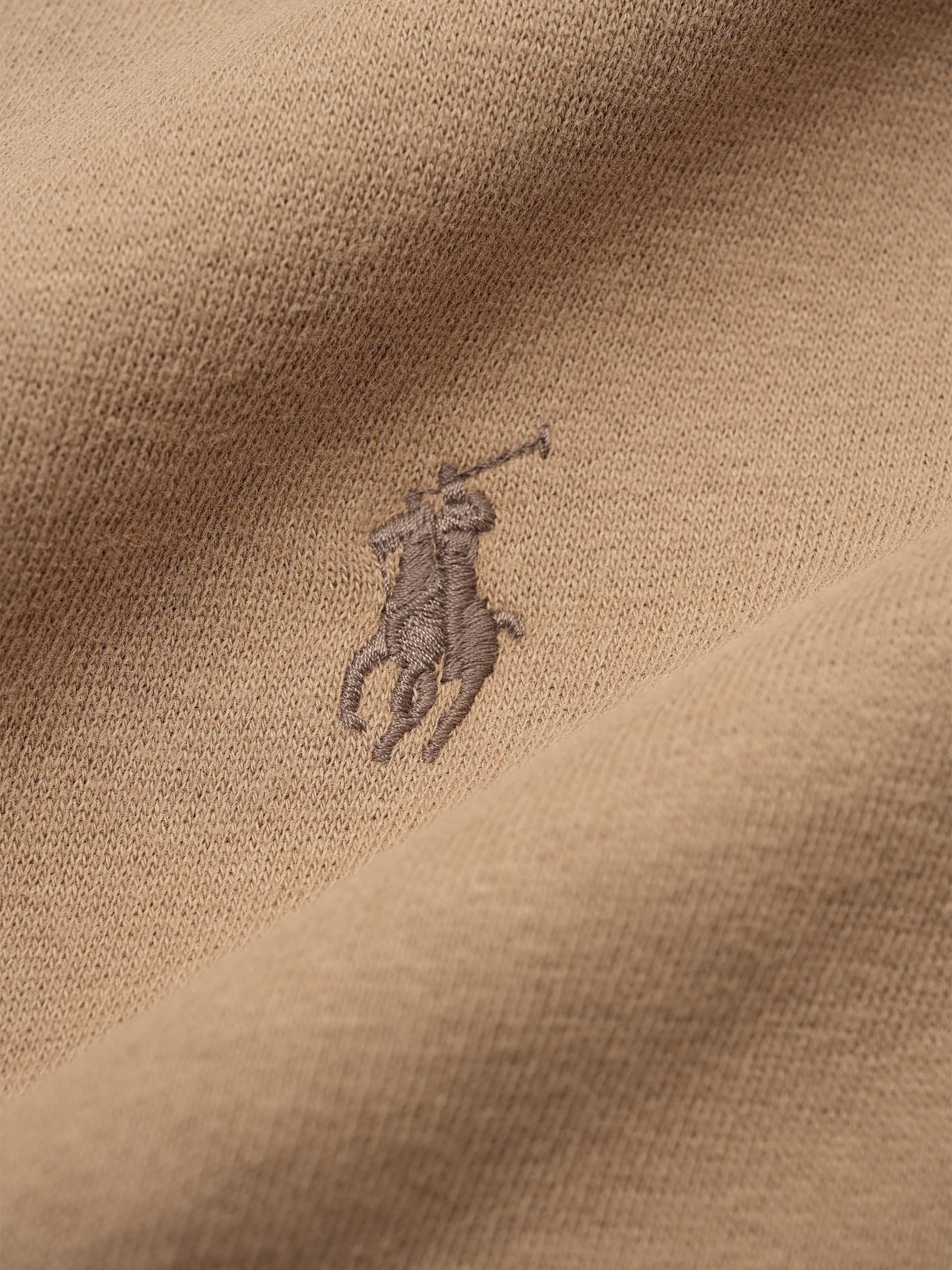 POLO RALPH LAUREN - Logo-Hoodie aus Fleece für Herren Sand Beige