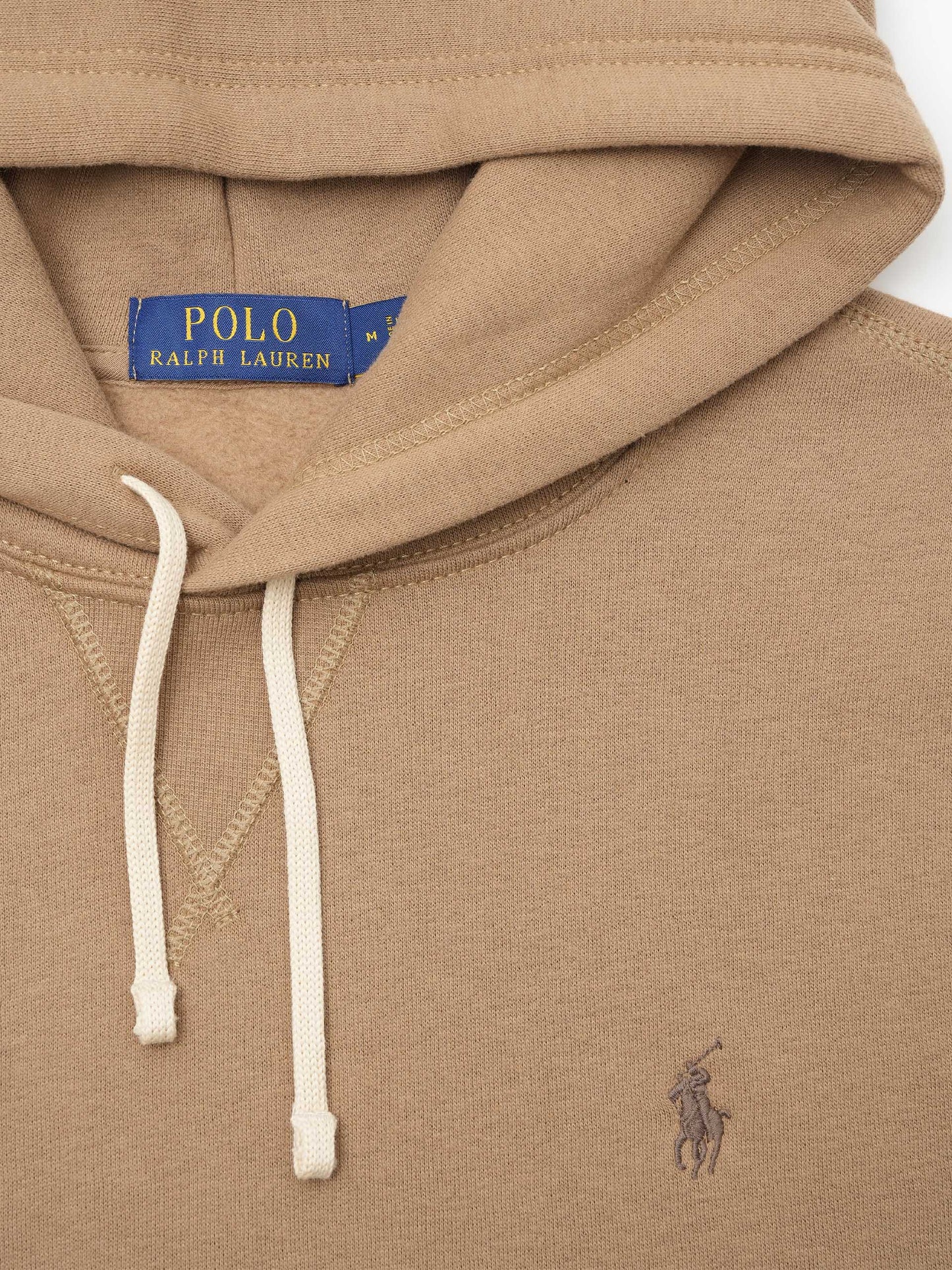 POLO RALPH LAUREN - Logo-Hoodie aus Fleece für Herren Sand Beige