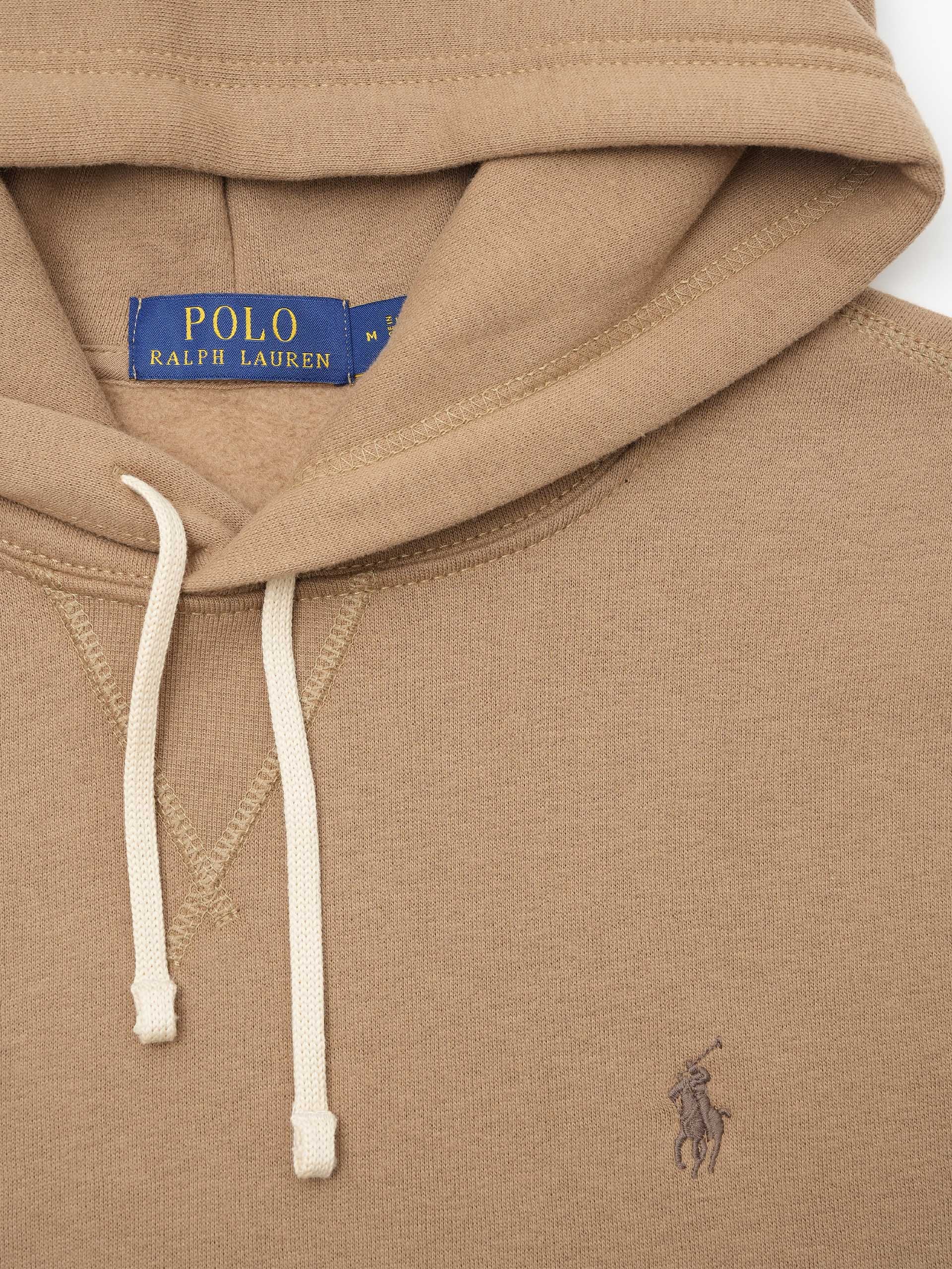 POLO RALPH LAUREN - Logo-Hoodie aus Fleece für Herren Sand Beige