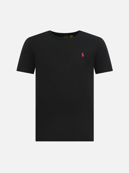 POLO RALPH LAUREN - T-Shirt aus Baumwoll-Jersey für Herren Schwarz - Black