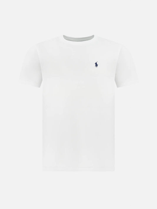 POLO RALPH LAUREN - T-Shirt aus Baumwoll-Jersey für Herren Weiß - White