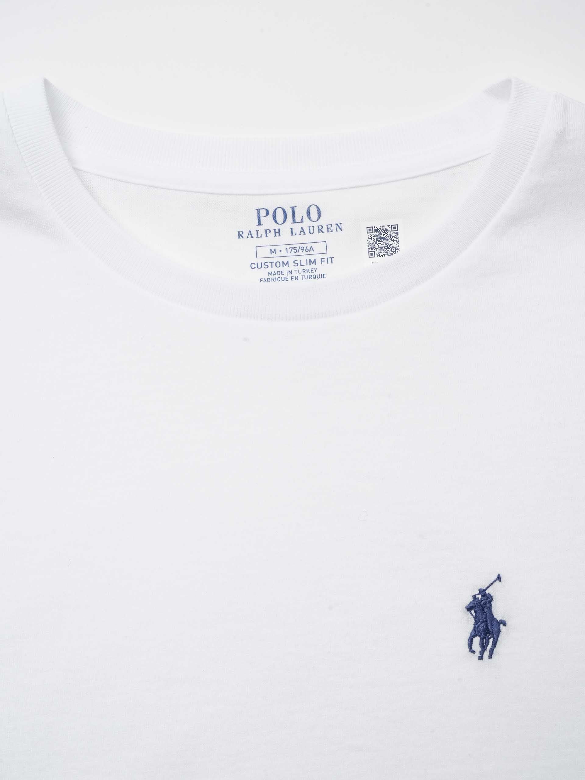 POLO RALPH LAUREN - T-Shirt aus Baumwoll-Jersey für Herren Weiß - White