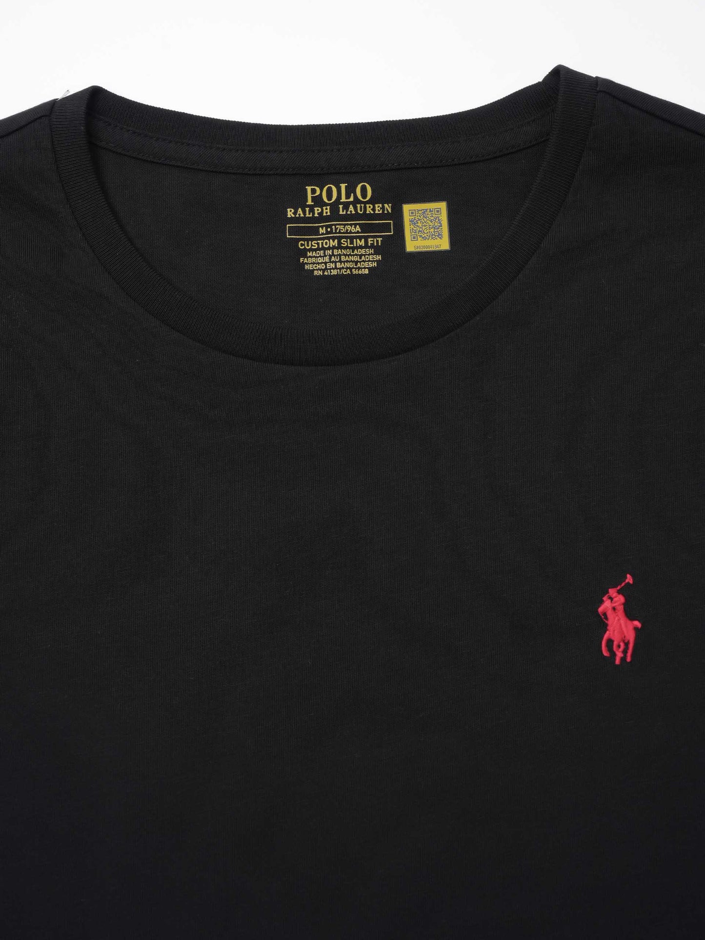 POLO RALPH LAUREN - T-Shirt aus Baumwoll-Jersey für Herren Schwarz - Black