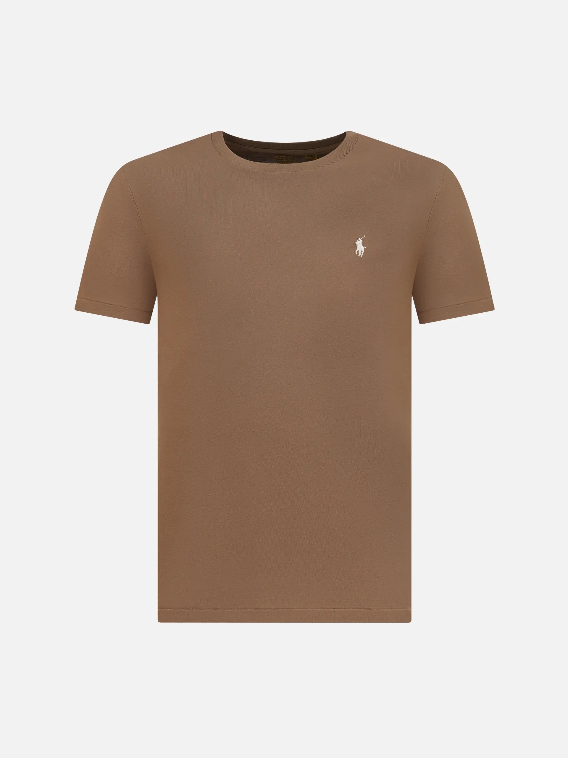 POLO RALPH LAUREN - T-Shirt aus Baumwoll-Jersey für Herren Braun - Brown