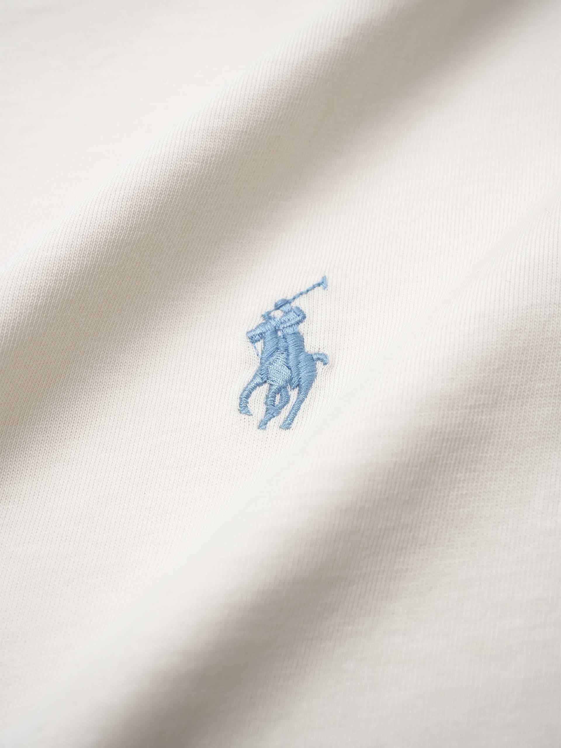 POLO RALPH LAUREN - T-Shirt aus Baumwoll-Jersey für Herren Creme - Cream