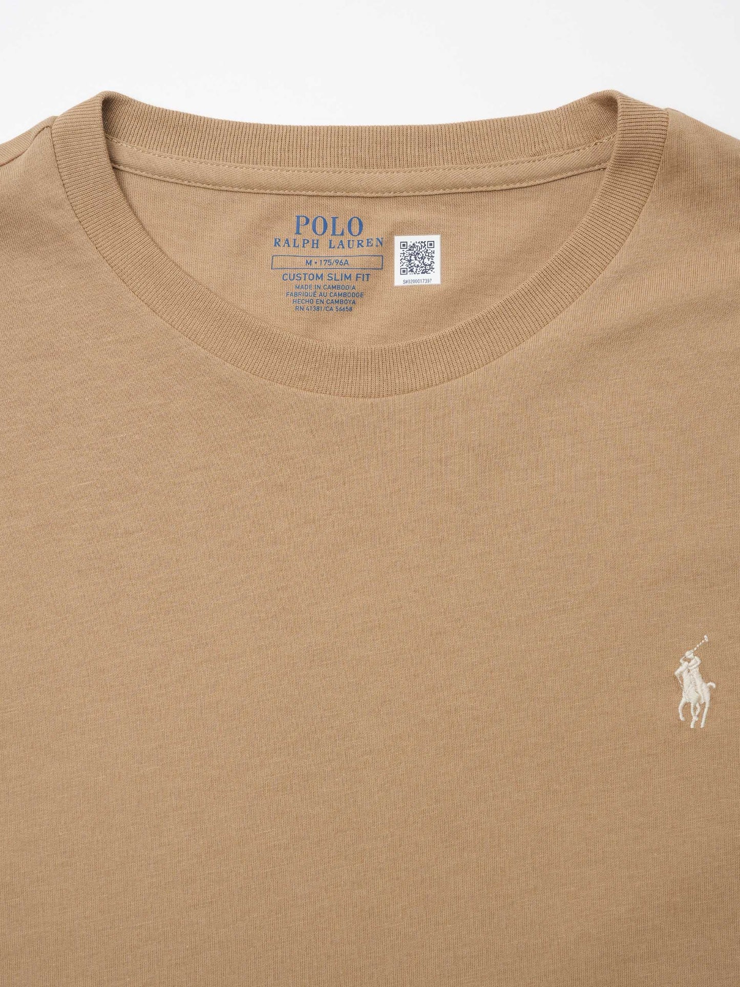 POLO RALPH LAUREN - T-Shirt aus Baumwoll-Jersey für Herren Beige
