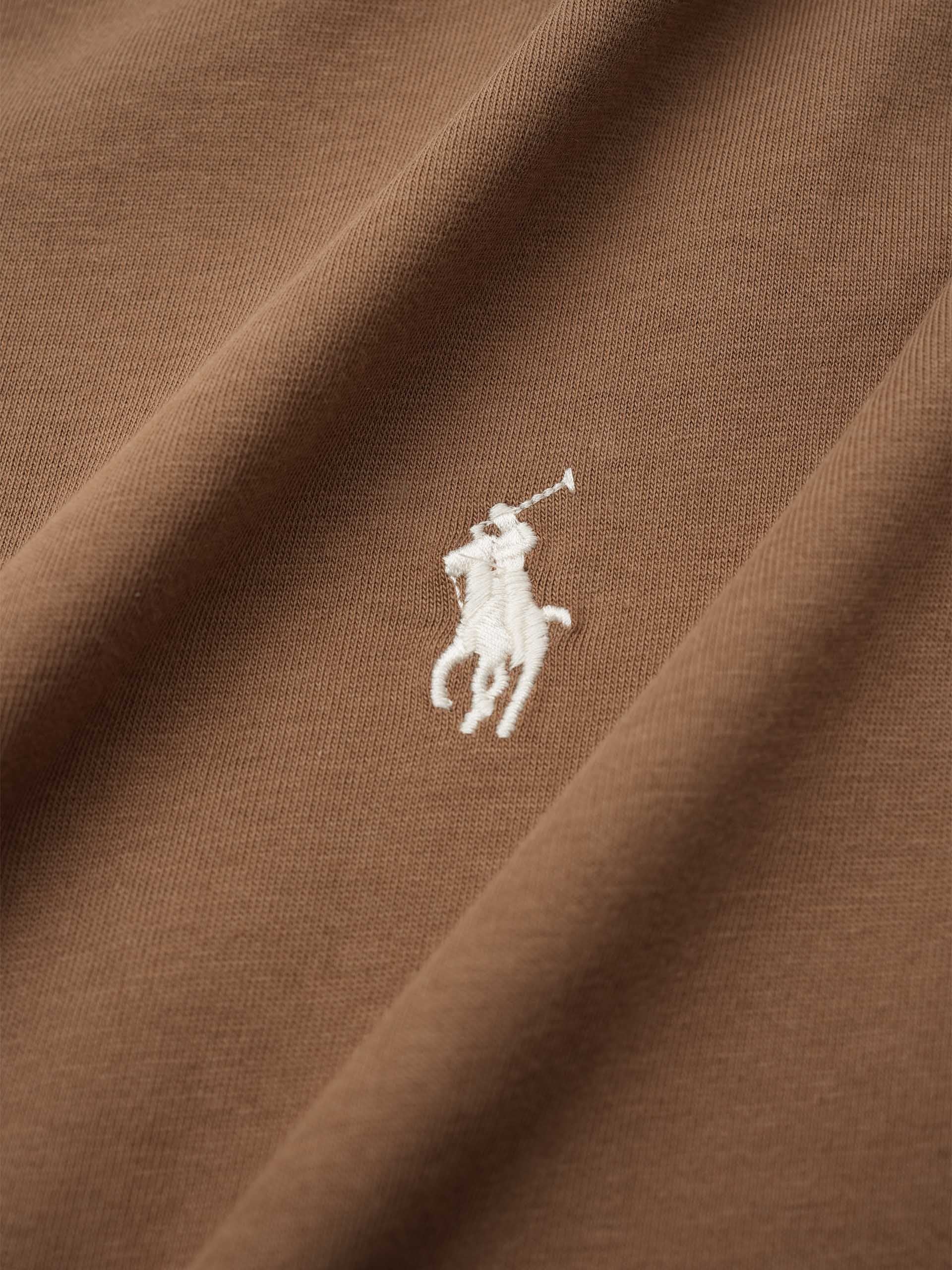 POLO RALPH LAUREN - T-Shirt aus Baumwoll-Jersey für Herren Braun - Brown