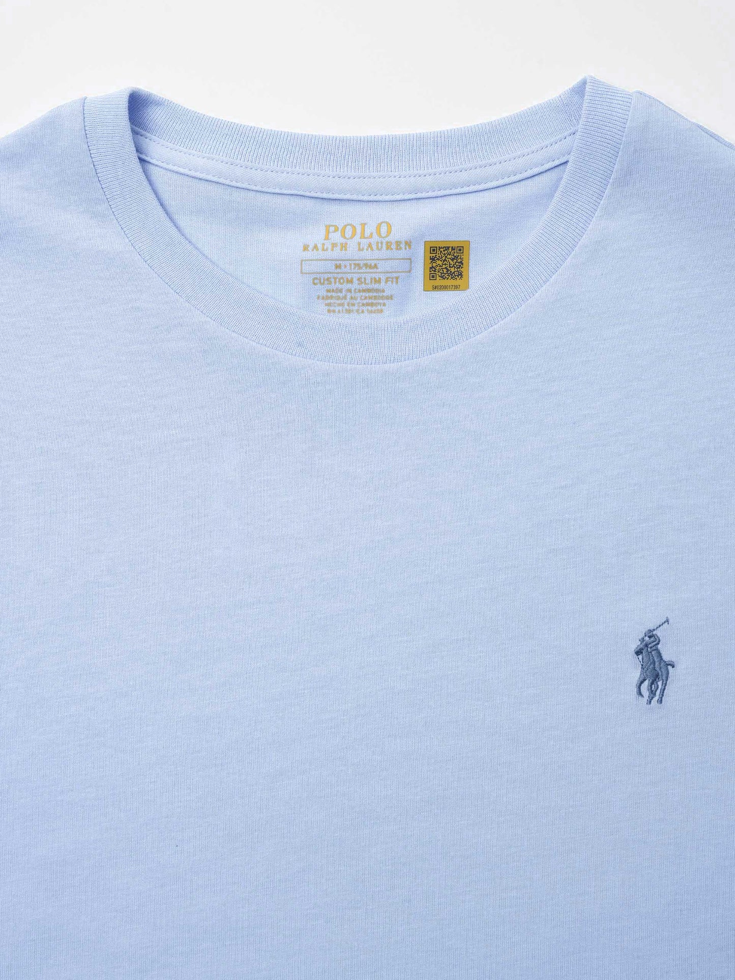 POLO RALPH LAUREN - T-Shirt aus Baumwoll-Jersey für Herren Hellblau - Light blue