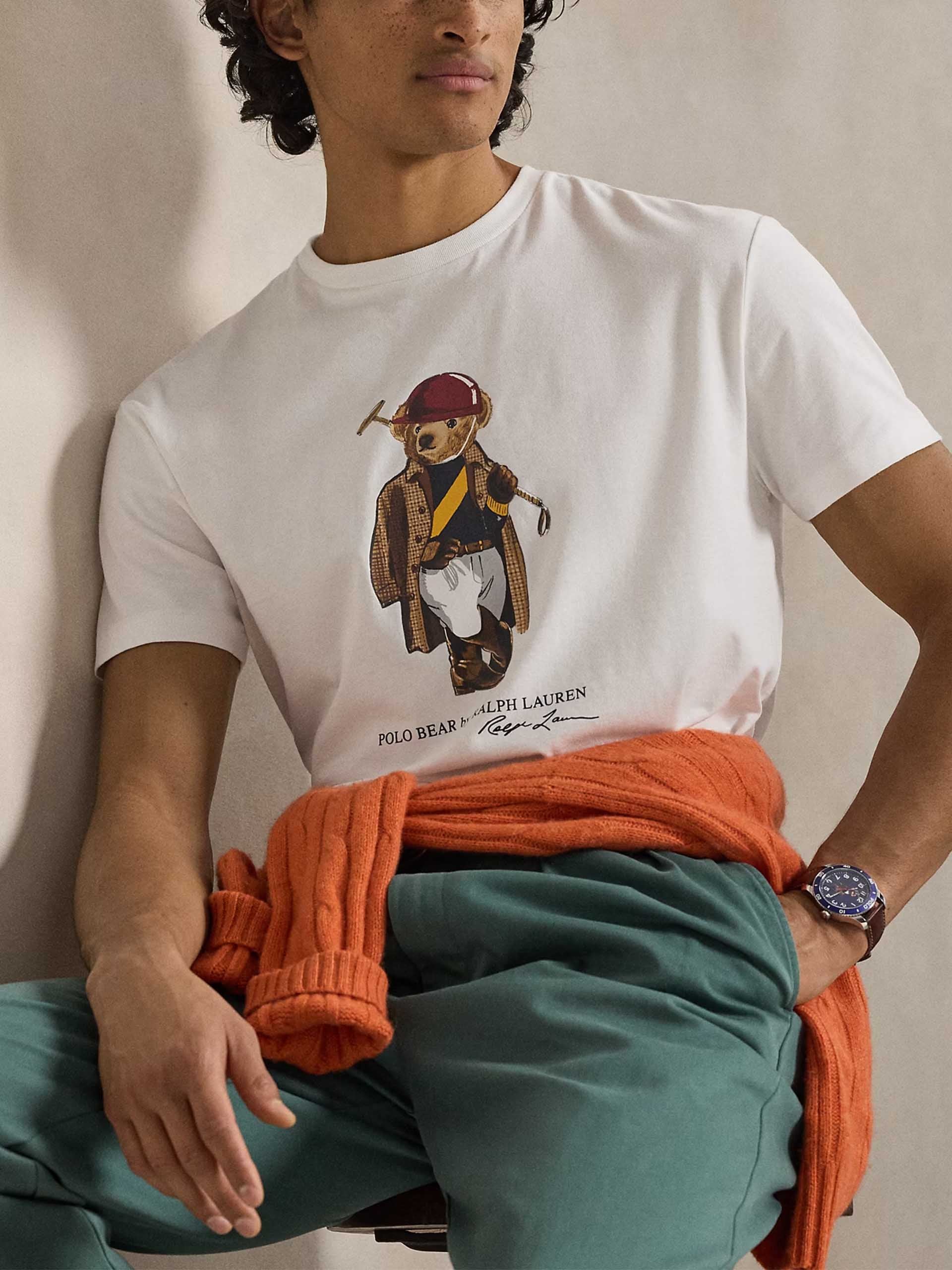 POLO RALPH LAUREN - T-shirt with polo bear for men – NEW TAKE FIVE