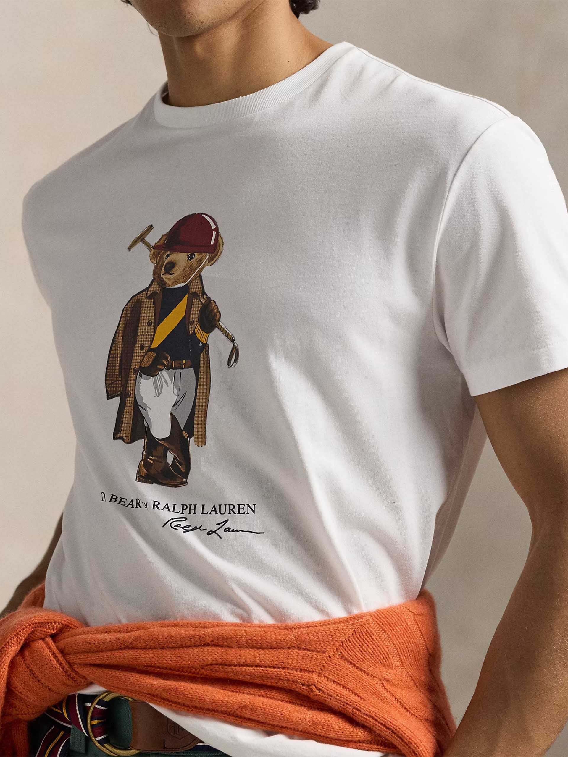 POLO RALPH LAUREN - T-shirt with polo bear for men – NEW TAKE FIVE