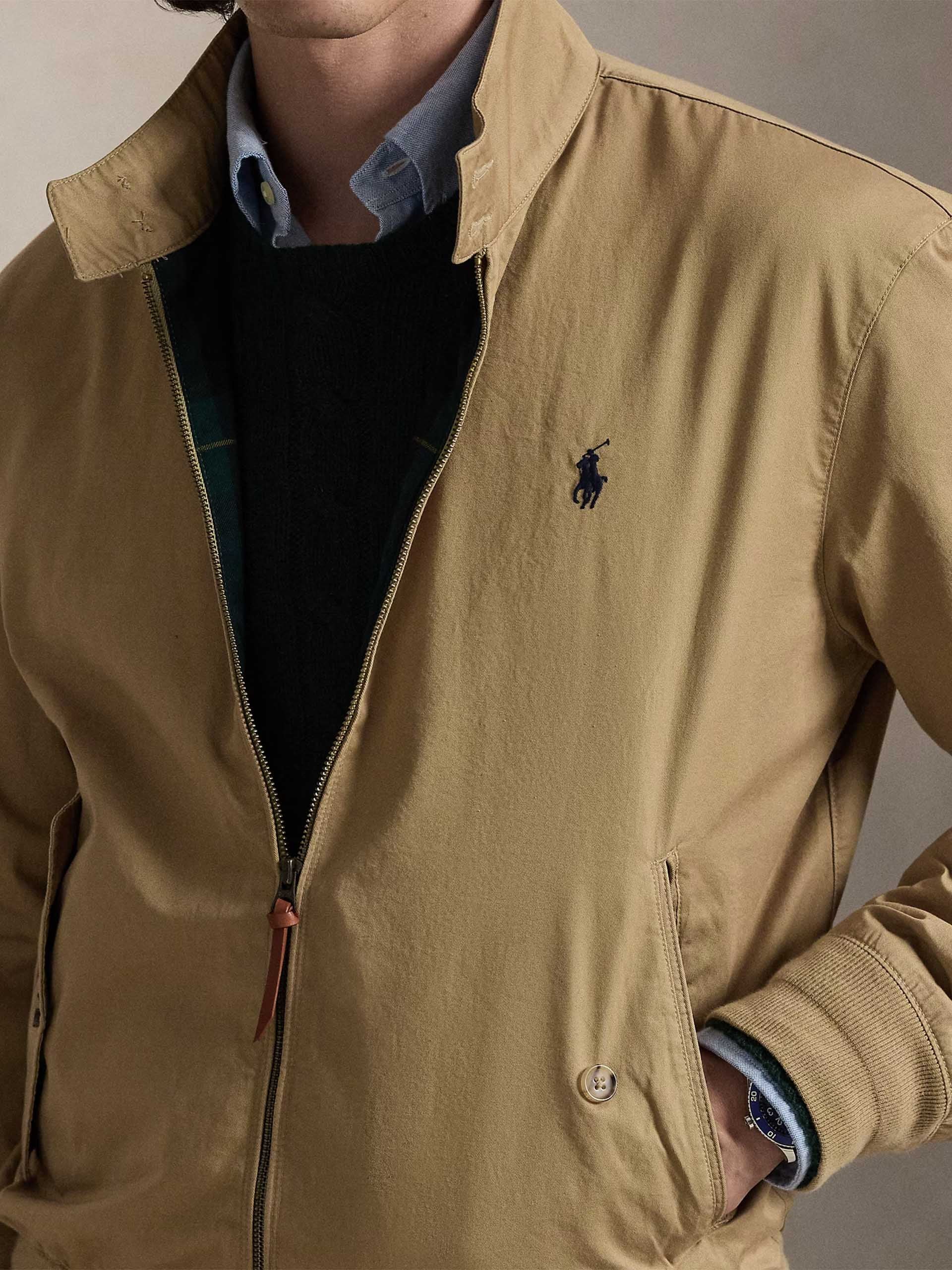 POLO RALPH LAUREN - Jacke Bedford aus Baumwolltwill für Herren Beige