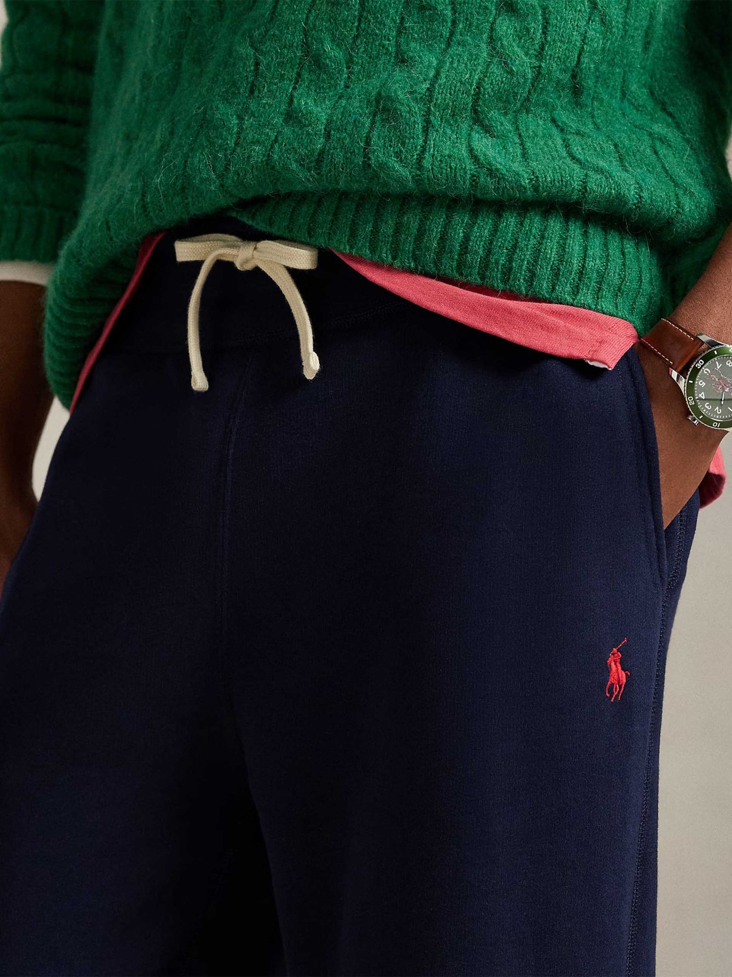 POLO RALPH LAUREN - Fleece-Jogginghose für Herren Navyblau - Navy blue