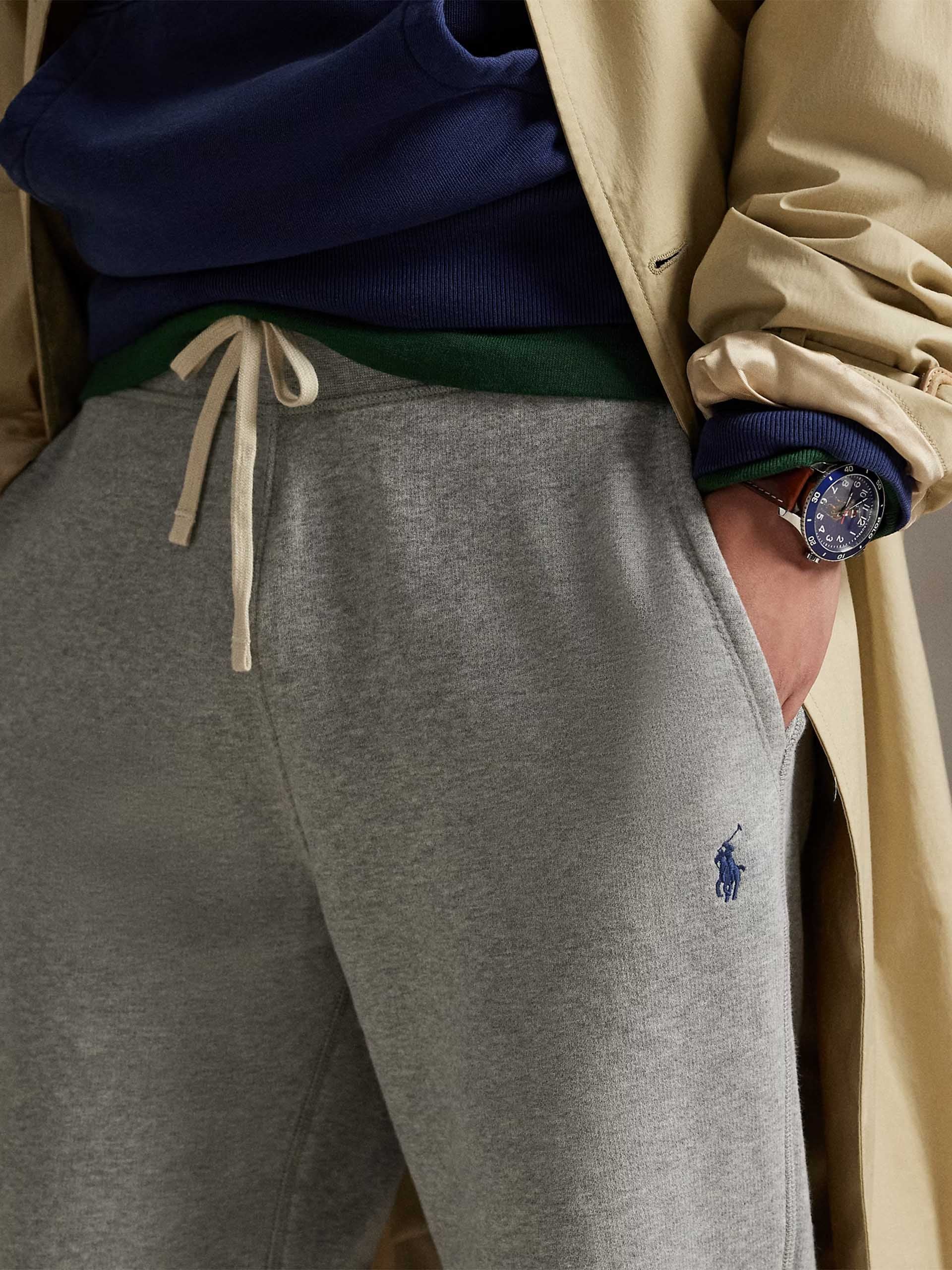 POLO RALPH LAUREN - Fleece-Jogginghose für Herren Grau - Grey