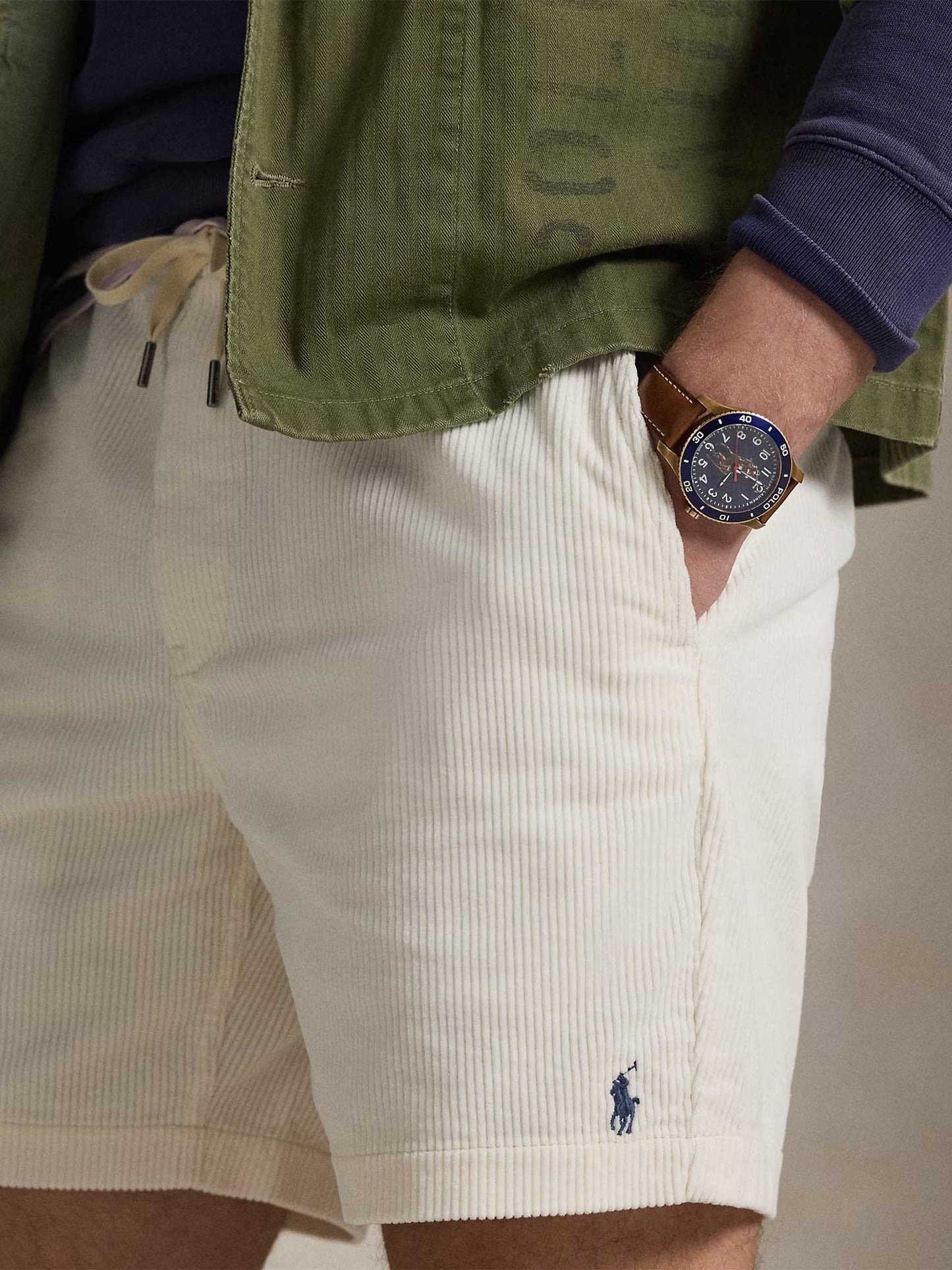 POLO RALPH LAUREN - Shorts Prepster aus Kordsamt für Herren