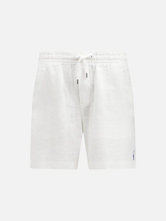 POLO RALPH LAUREN - Leinenshorts Prepster für Herren Weiß - White
