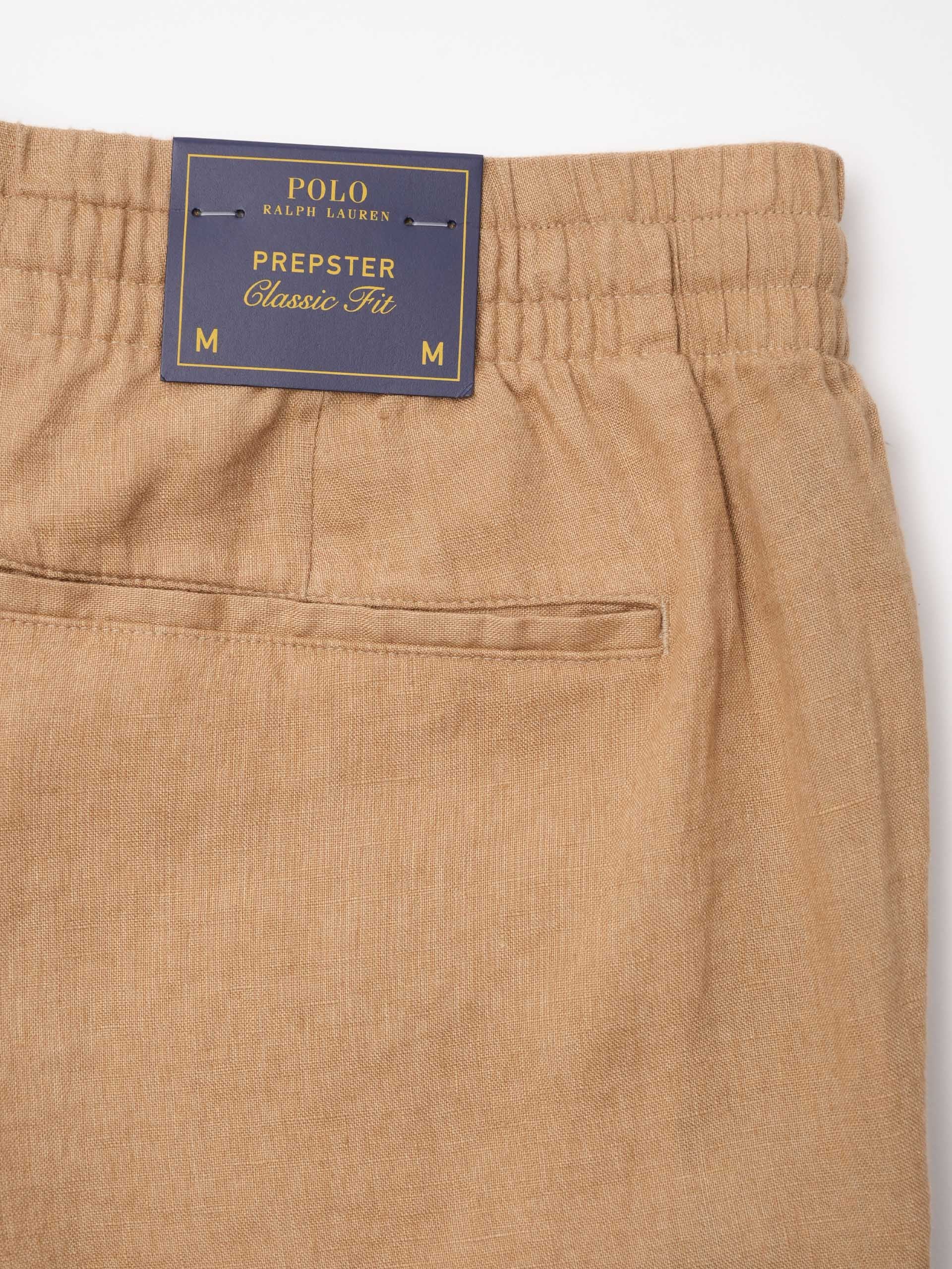 POLO RALPH LAUREN - Leinenshorts Prepster für Herren Beige