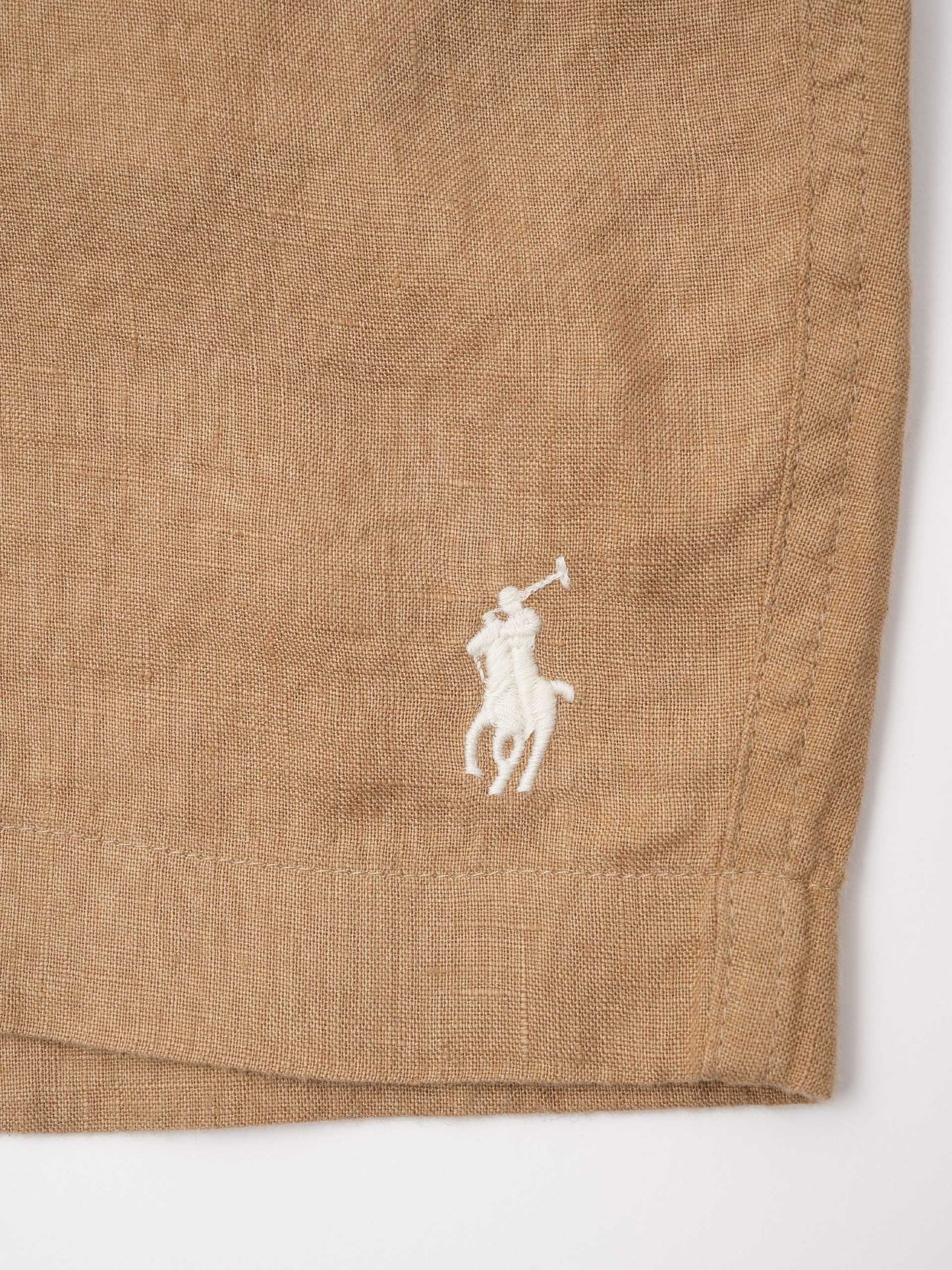 POLO RALPH LAUREN - Leinenshorts Prepster für Herren Beige