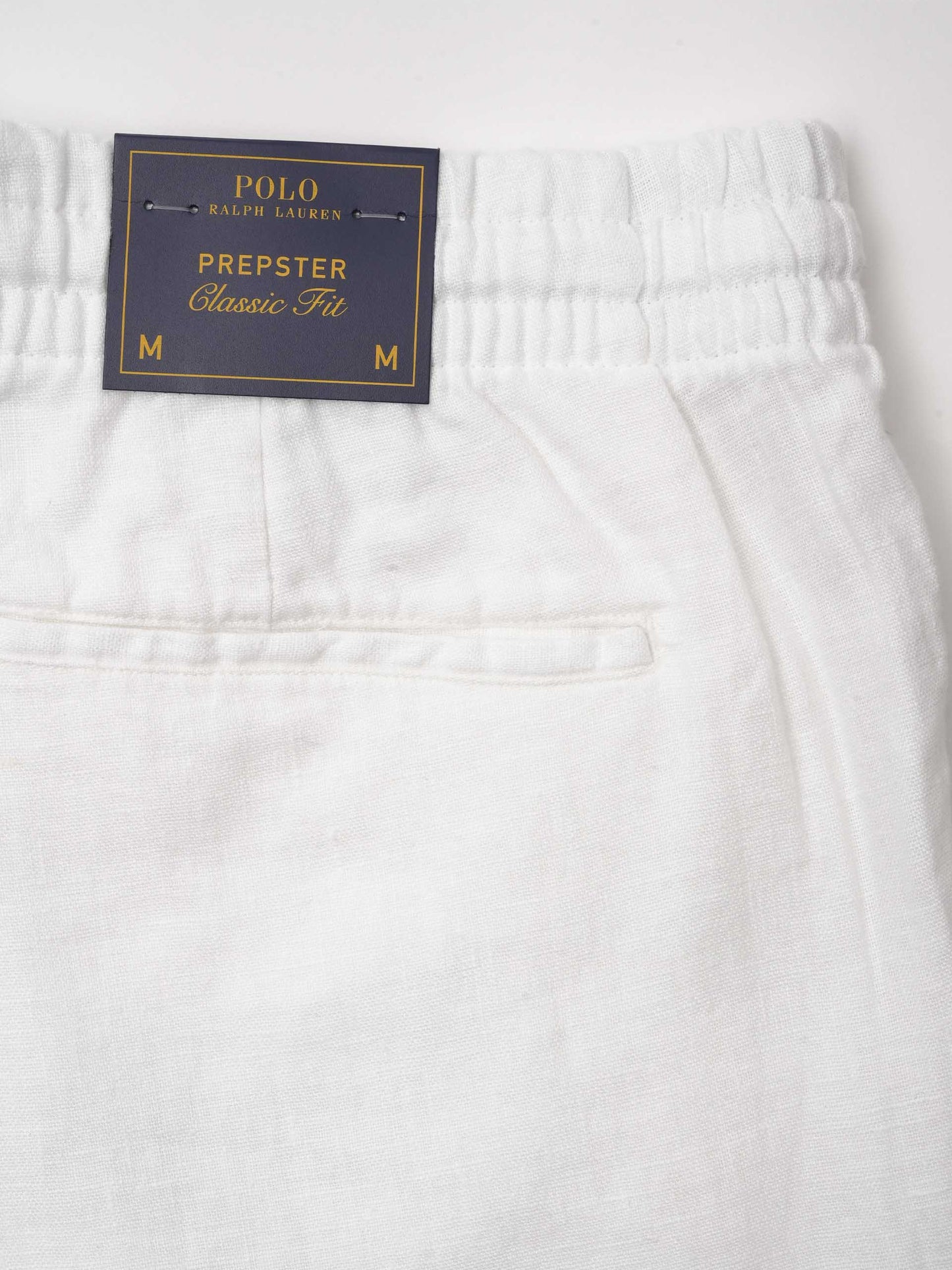 POLO RALPH LAUREN - Leinenshorts Prepster für Herren Weiß - White