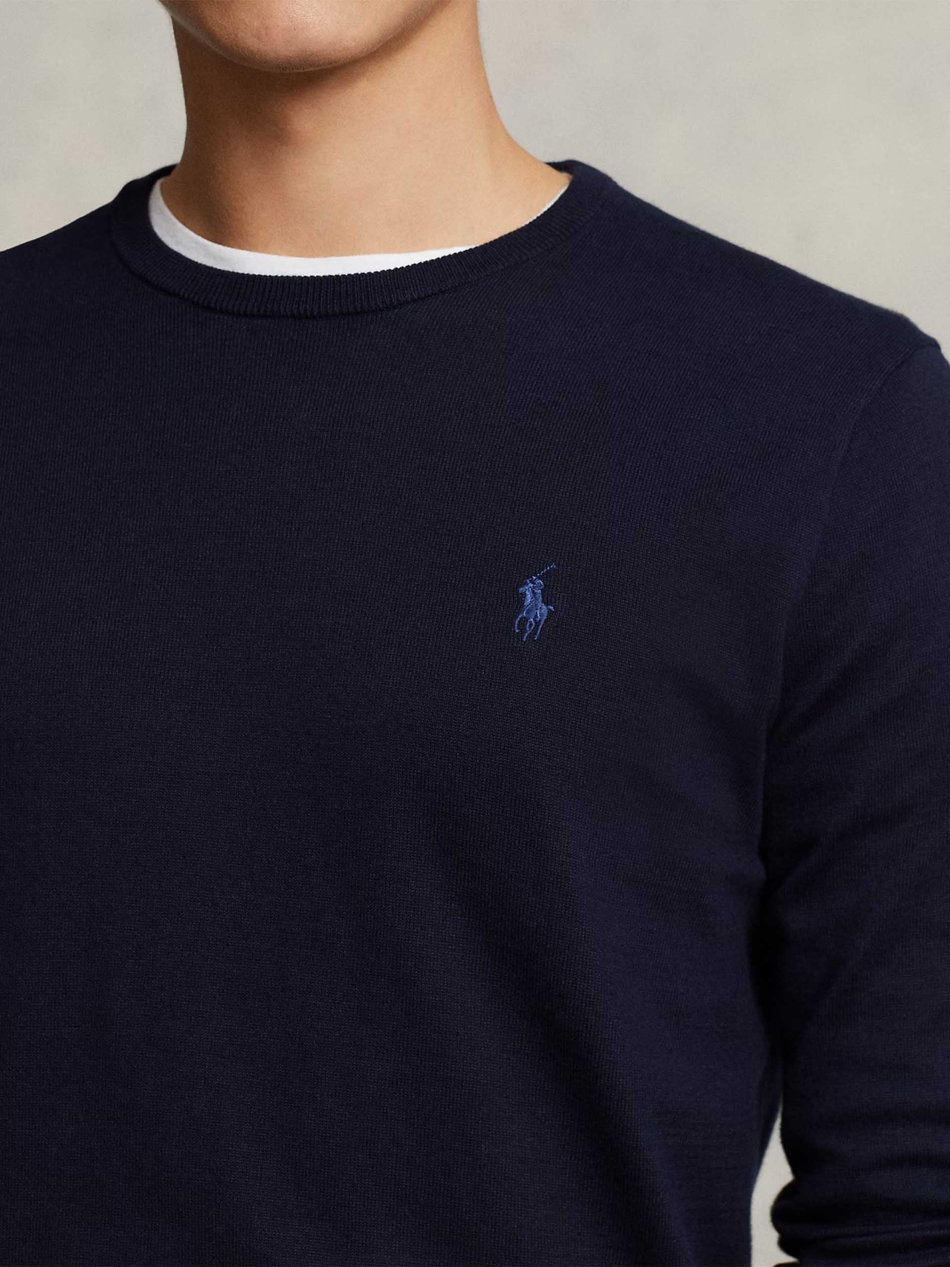 POLO RALPH LAUREN - Pullover aus Baumwolle für Herren Navyblau - Navy blue