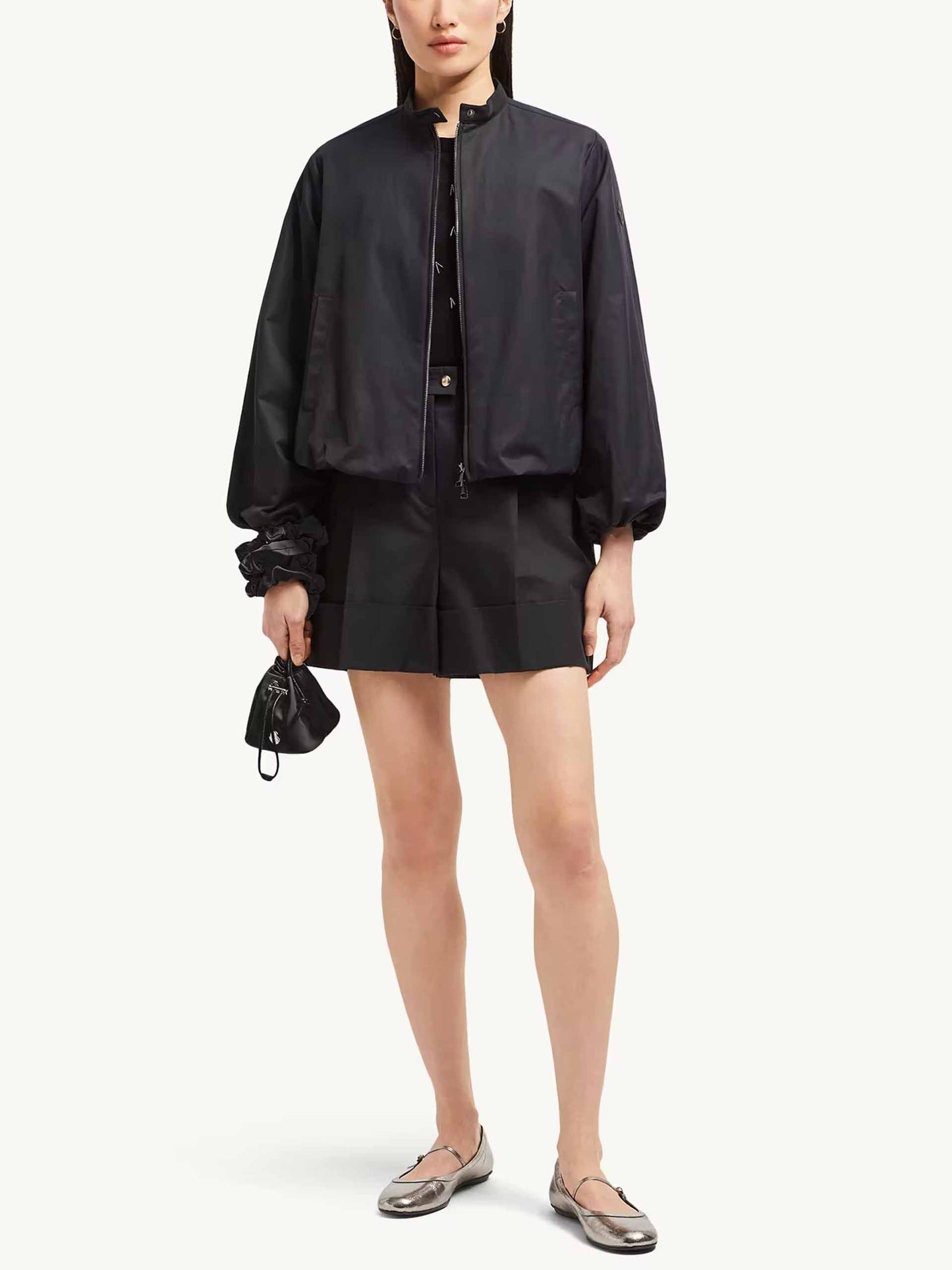 MONCLER - Bomberjacke Gruissan für Damen Schwarz - Black