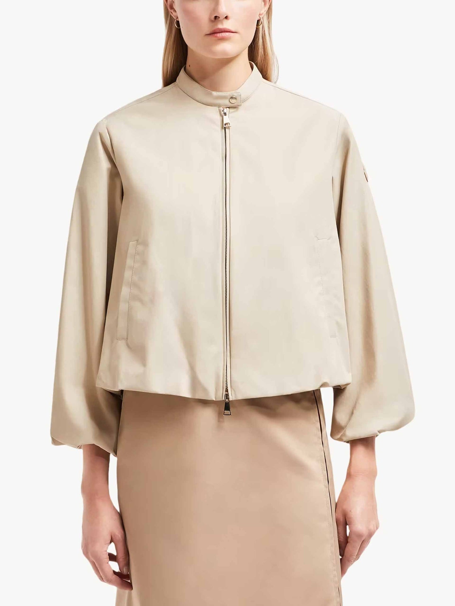 MONCLER - Bomberjacke Gruissan für Damen Hellbeige - Light beige