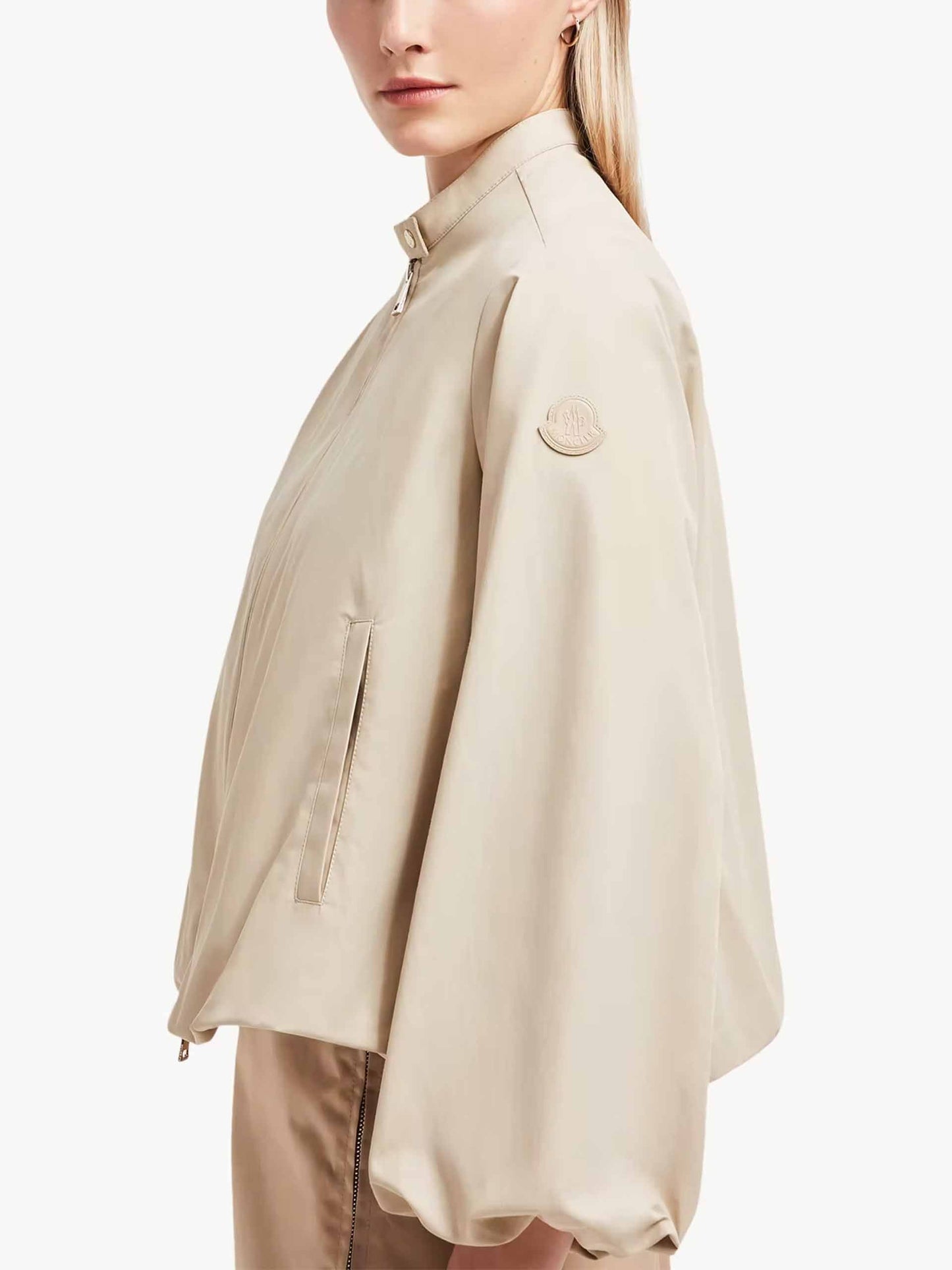 MONCLER - Bomberjacke Gruissan für Damen Hellbeige - Light beige