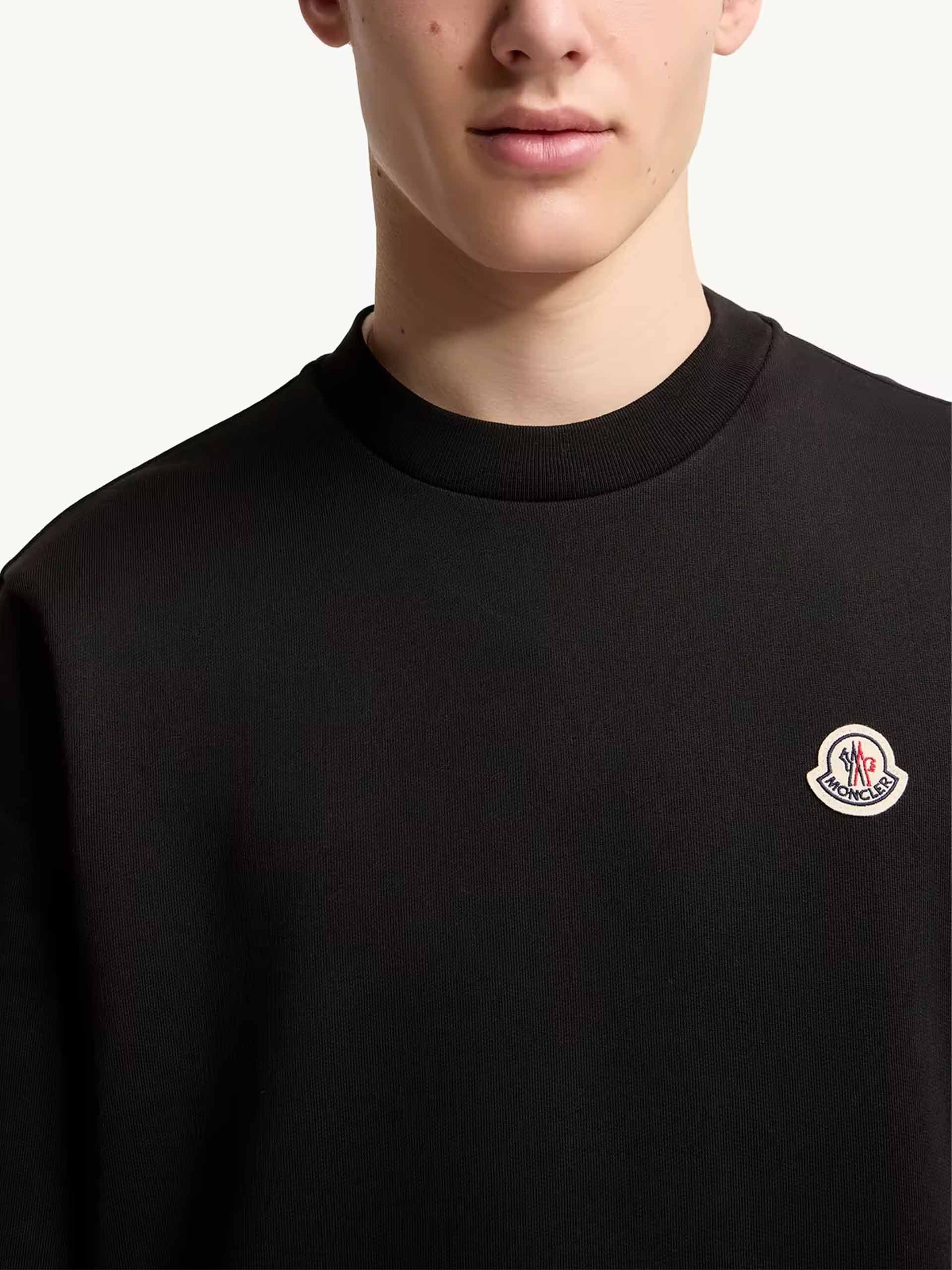 MONCLER - Sweatshirt mit Logo-Patch für Herren