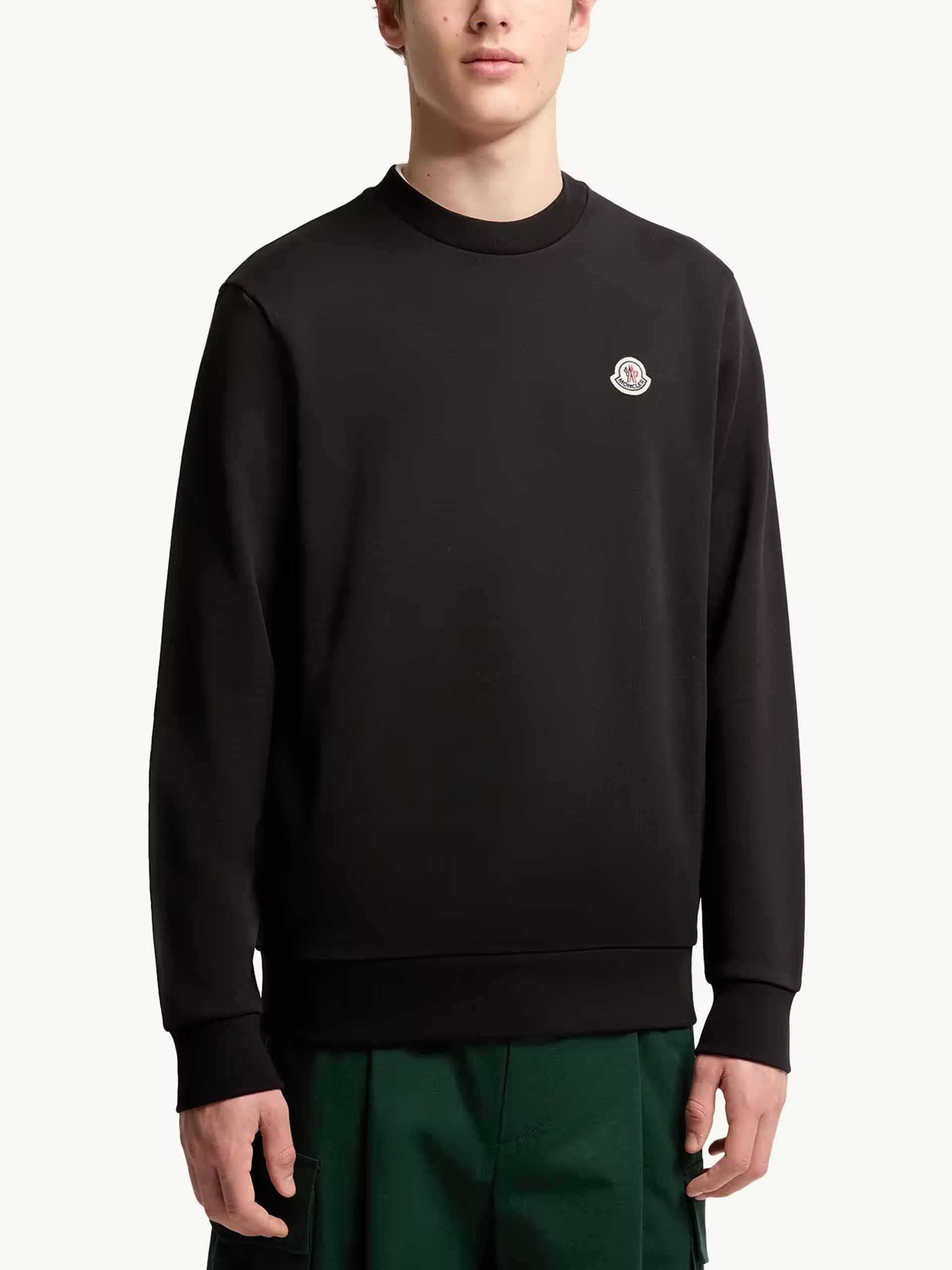 MONCLER - Sweatshirt mit Logo-Patch für Herren