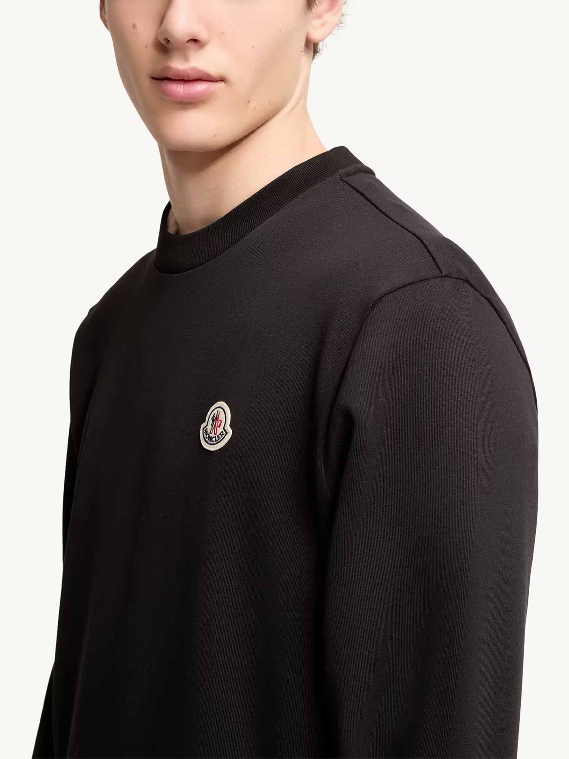 MONCLER - Sweatshirt mit Logo-Patch für Herren