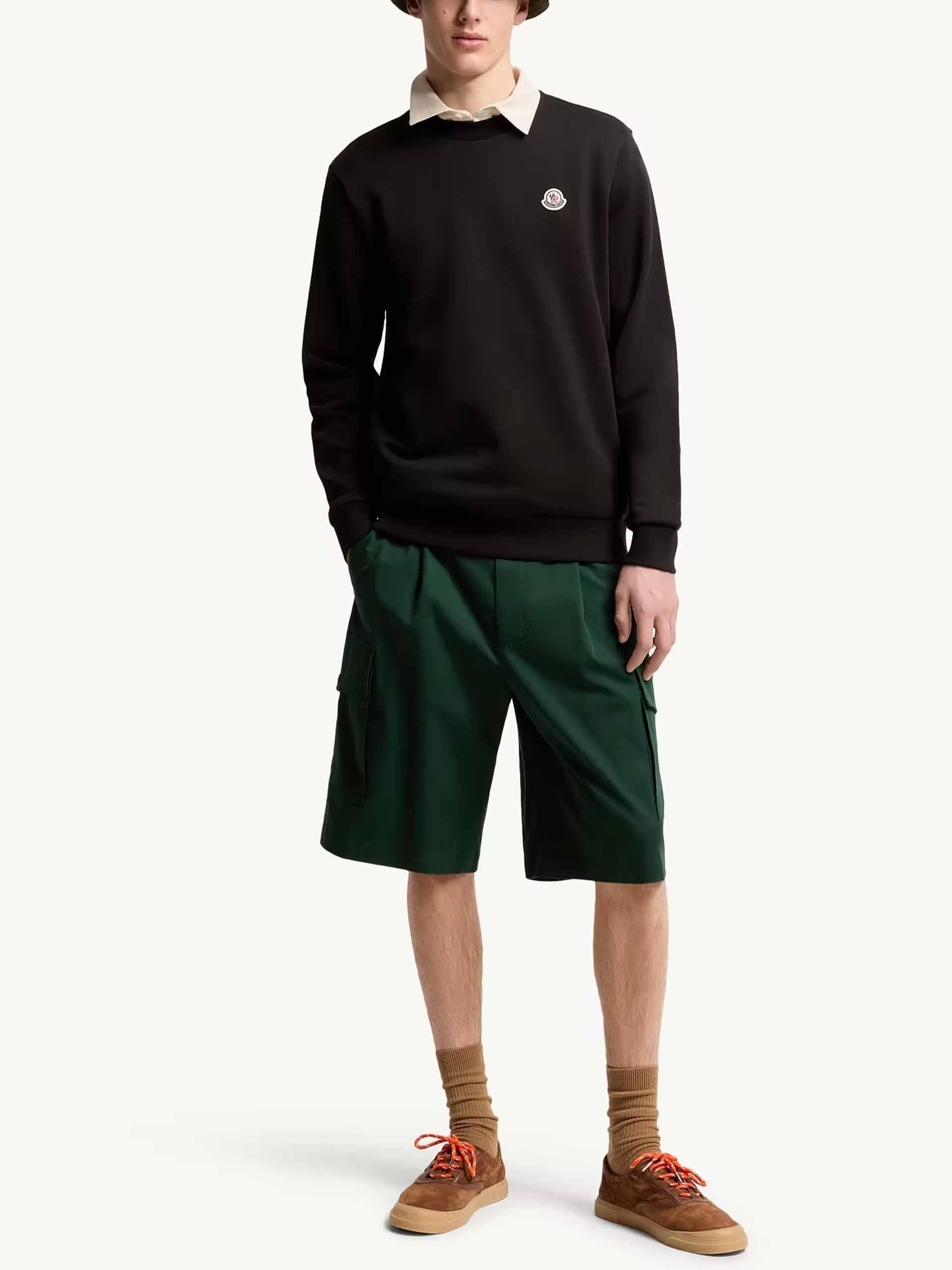 MONCLER - Sweatshirt mit Logo-Patch für Herren
