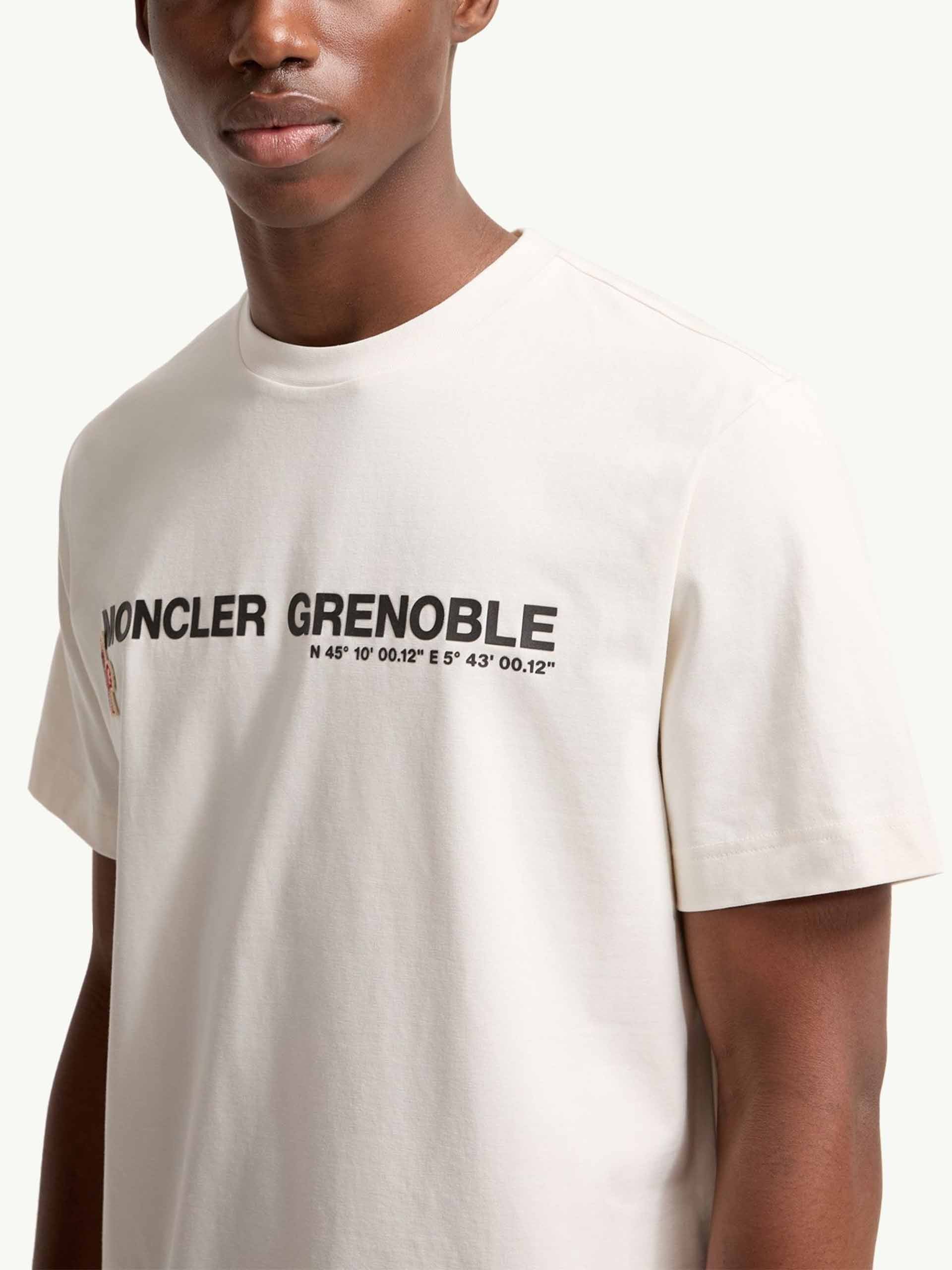 MONCLER GRENOBLE - T-shirt with logo print for men – NEW TAKE FIVE