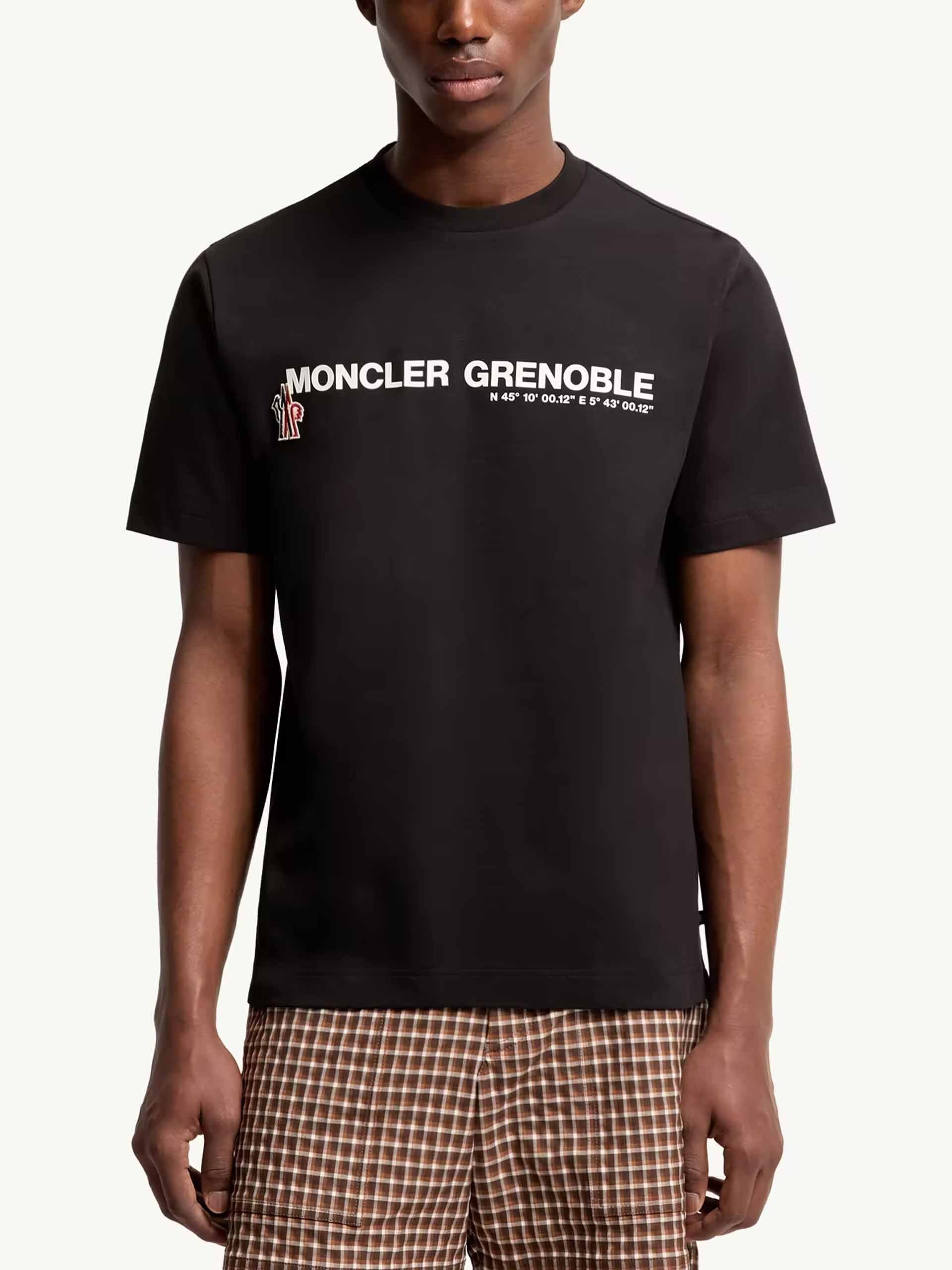 MONCLER GRENOBLE - T-shirt with logo print for men – NEW TAKE FIVE