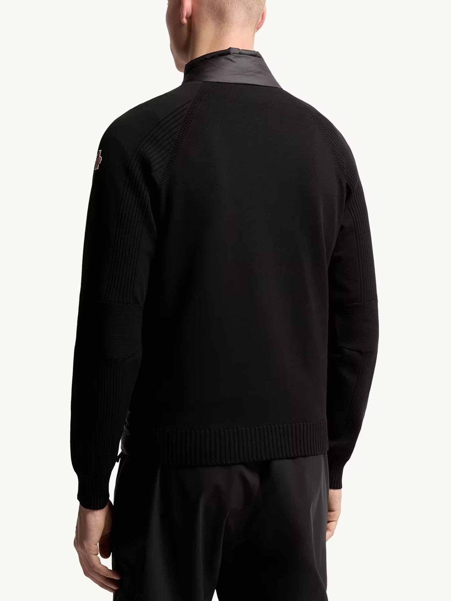 Padded cardigan for men