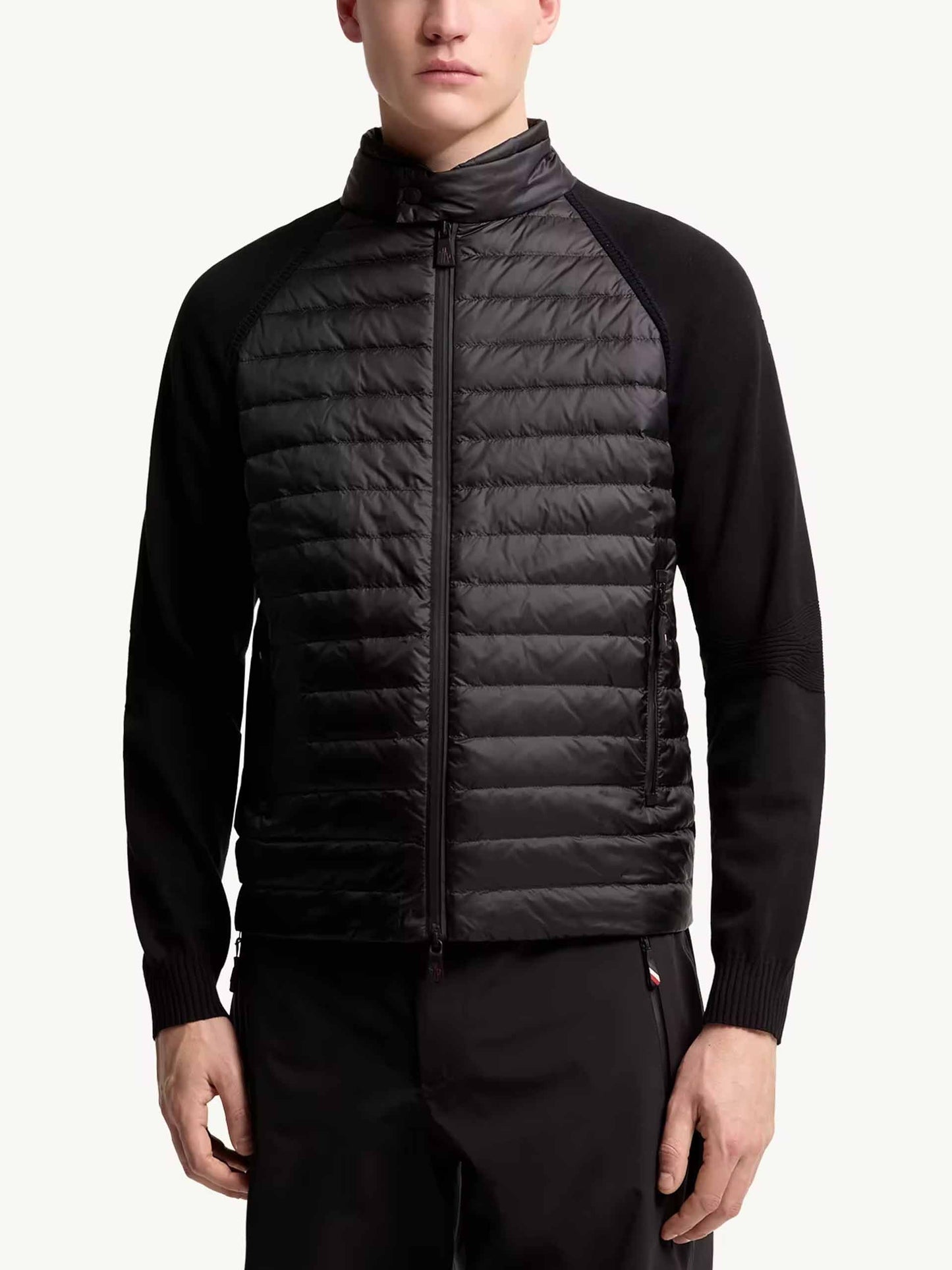 Padded cardigan for men