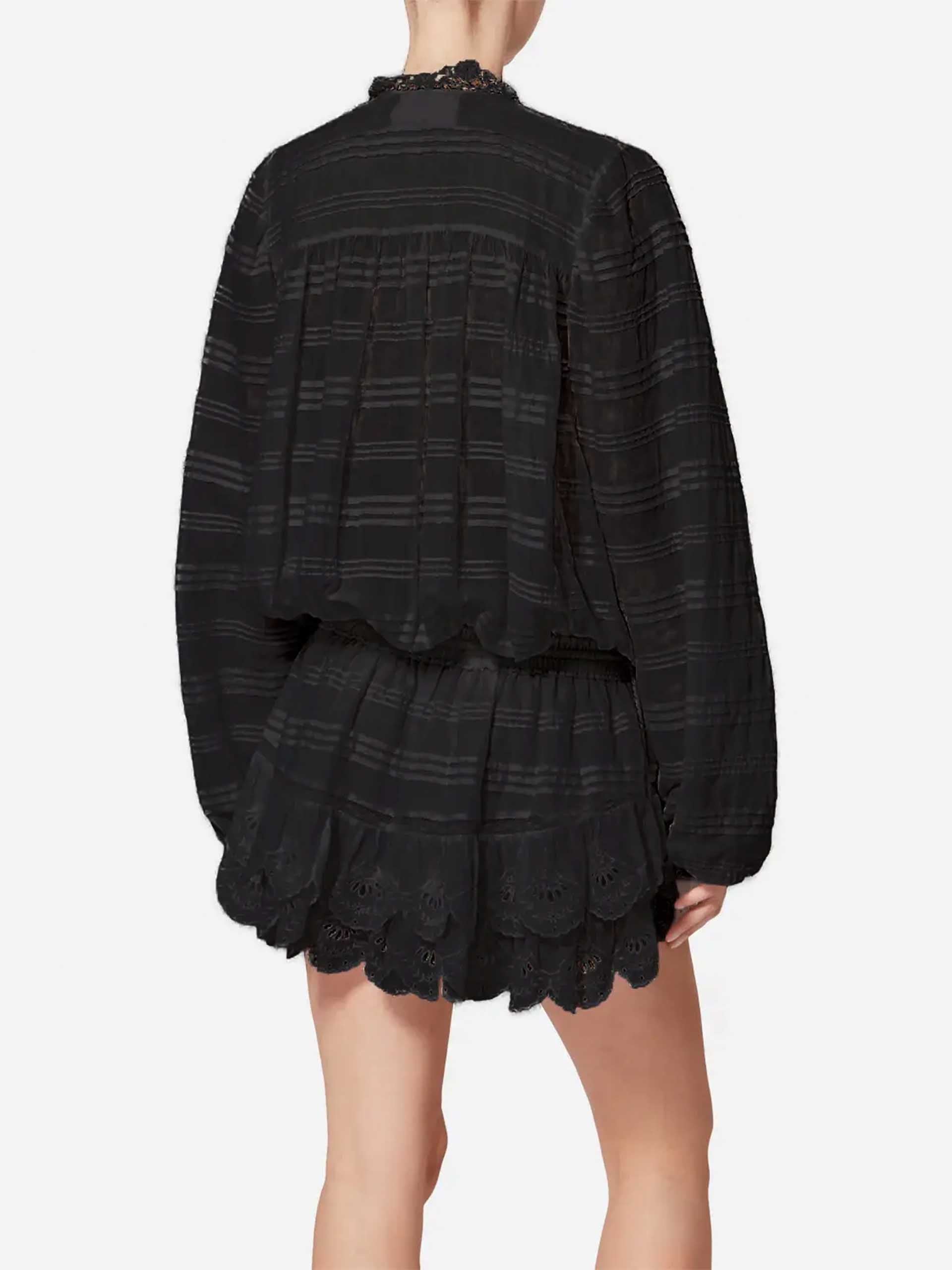 MARANT ETOILE - Minikleid Preya aus Baumwolle für Damen