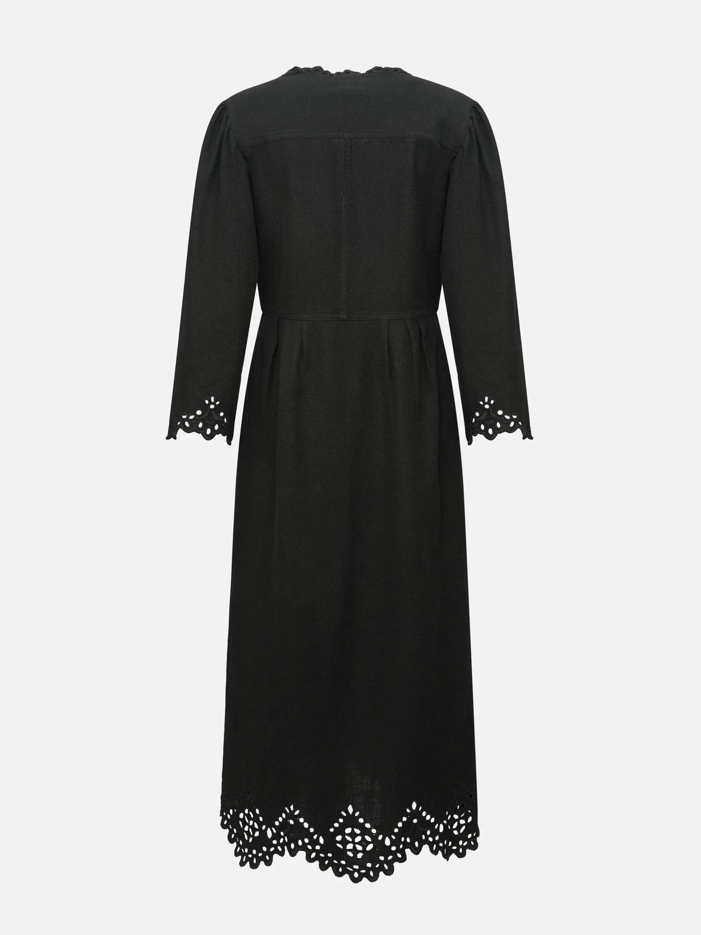 MARANT ETOILE - Midikleid Tianny aus Baumwolle für Damen Schwarz - Black