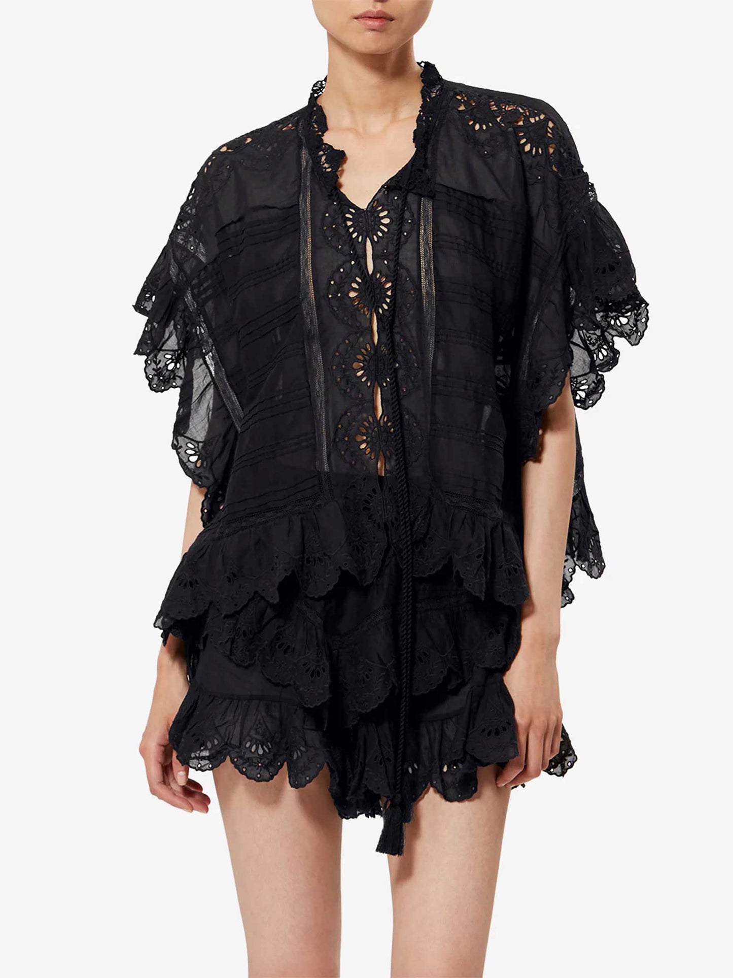 MARANT ETOILE - Top Payton mit floraler Spitze für Damen