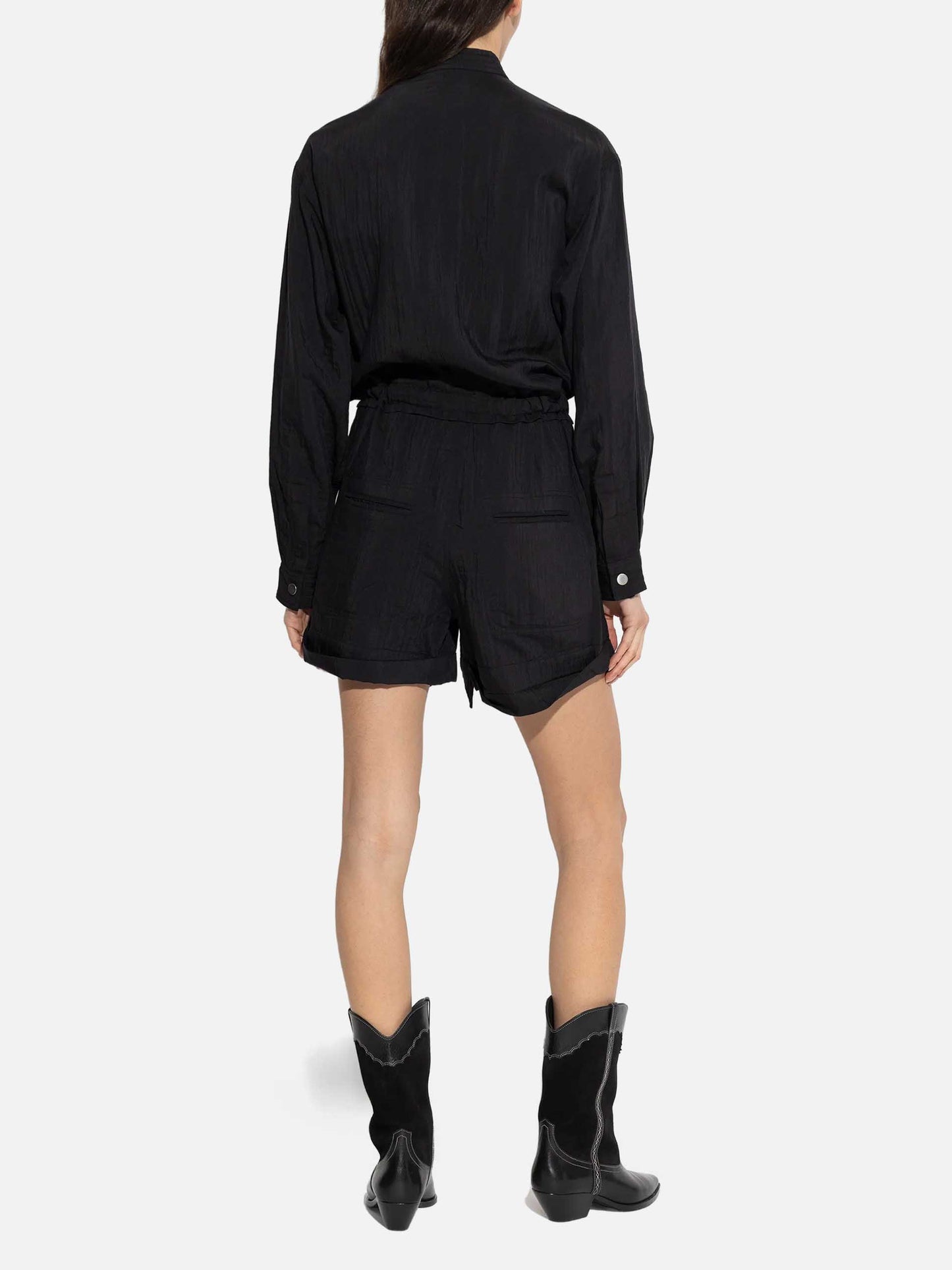 MARANT ETOILE - Kurzer Jumpsuit Betyna für Damen Schwarz - Black