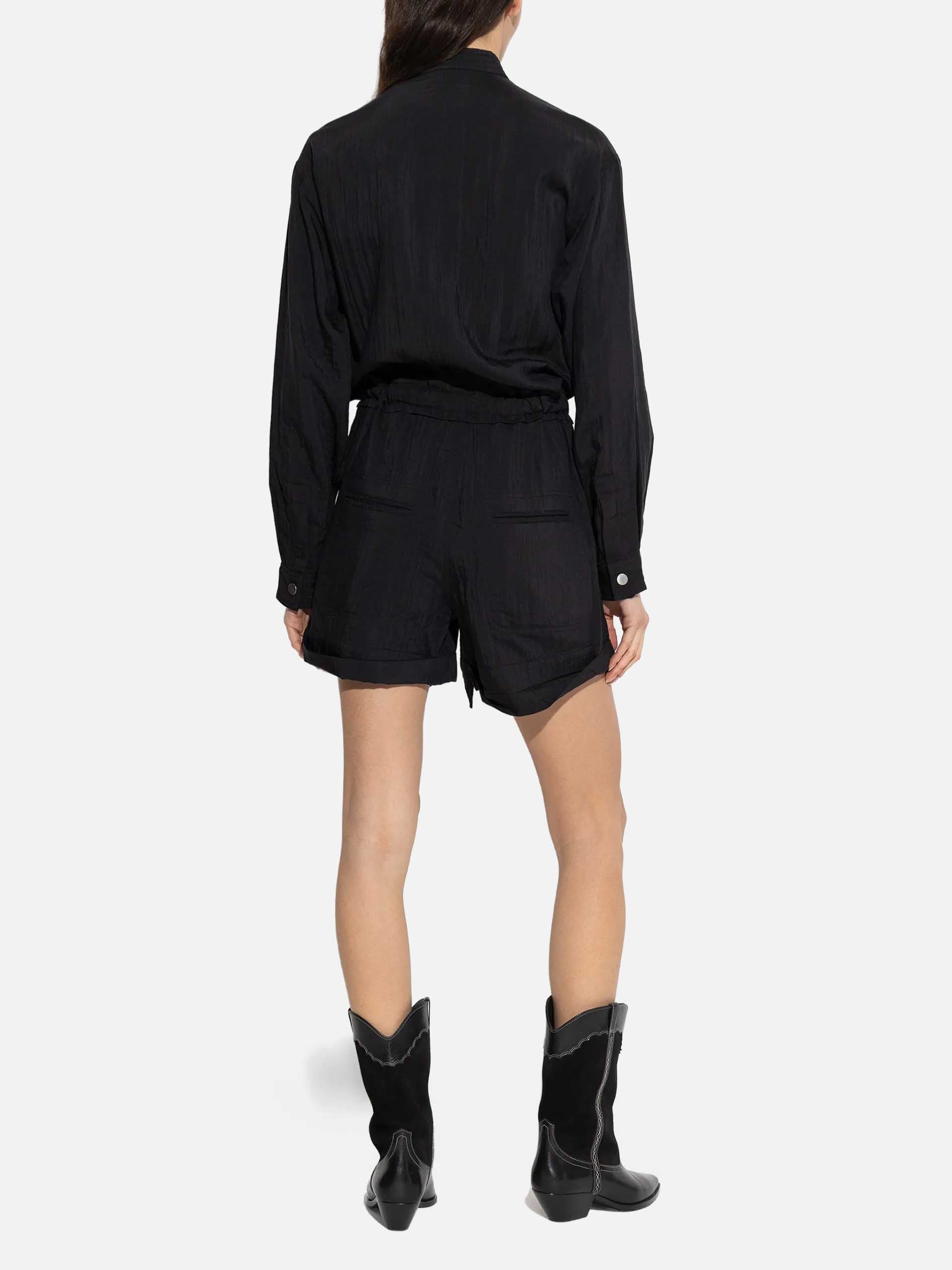 MARANT ETOILE - Kurzer Jumpsuit Betyna für Damen Schwarz - Black