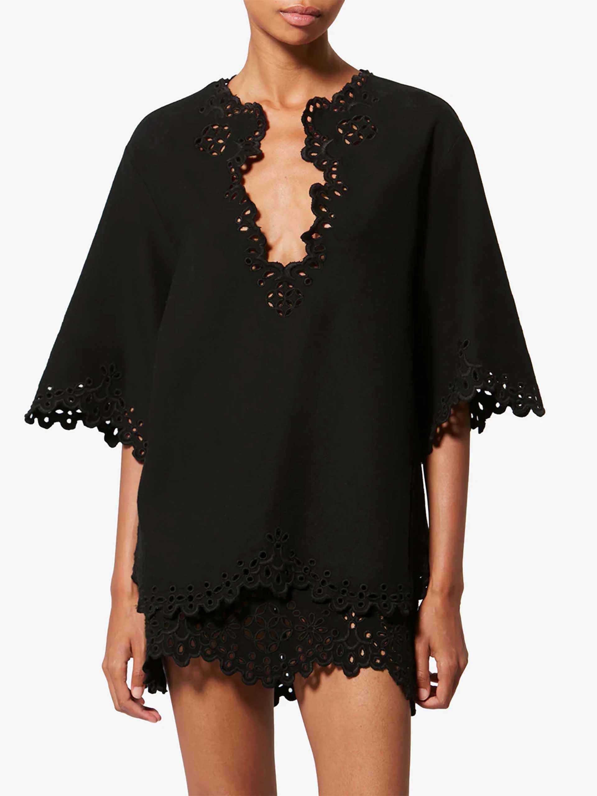 MARANT ETOILE - Top Shana mit Lockstickerei für Damen Schwarz - Black