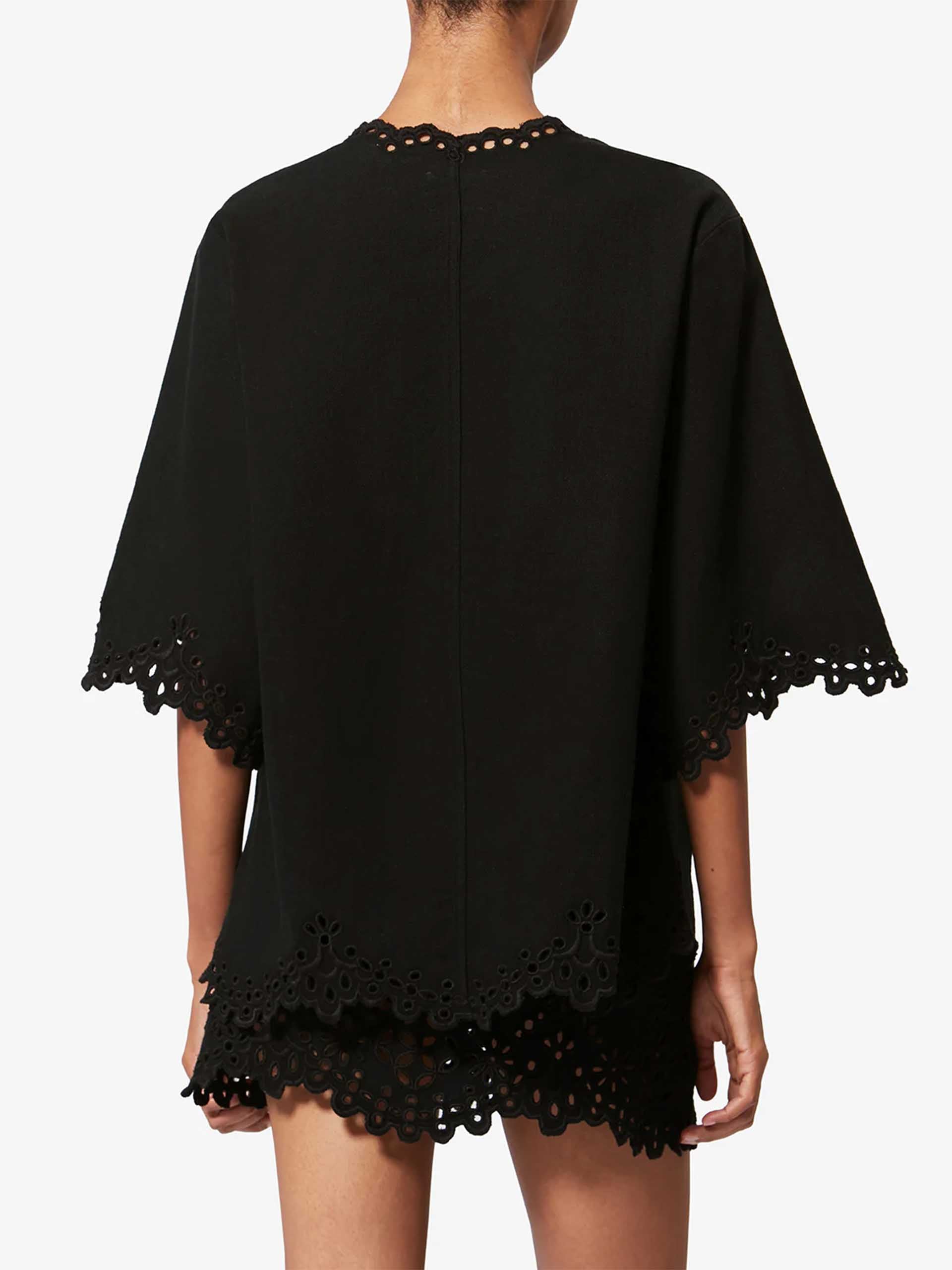 MARANT ETOILE - Top Shana mit Lockstickerei für Damen Schwarz - Black