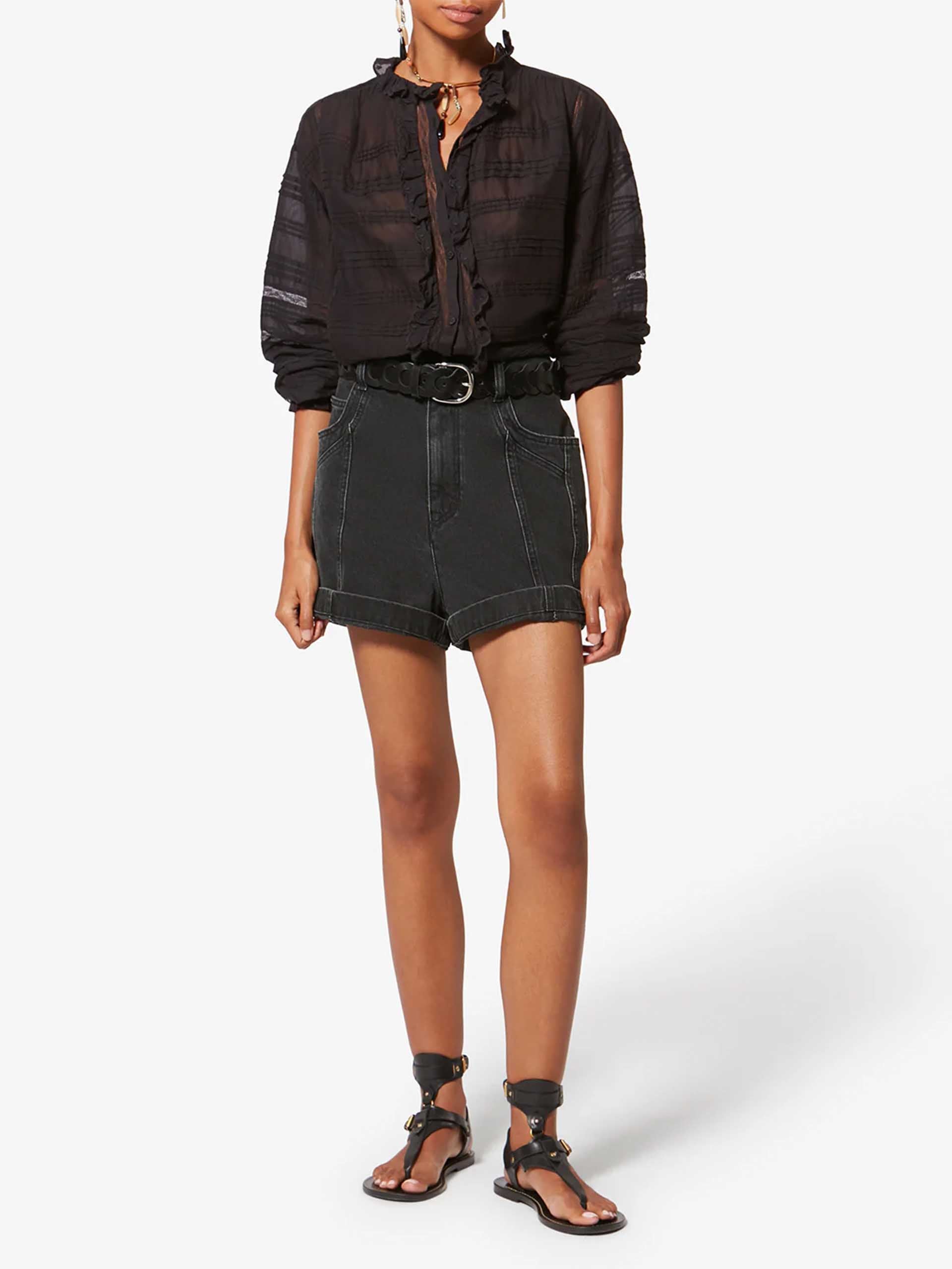 MARANT ETOILE - Bluse Peline aus Baumwolle für Damen