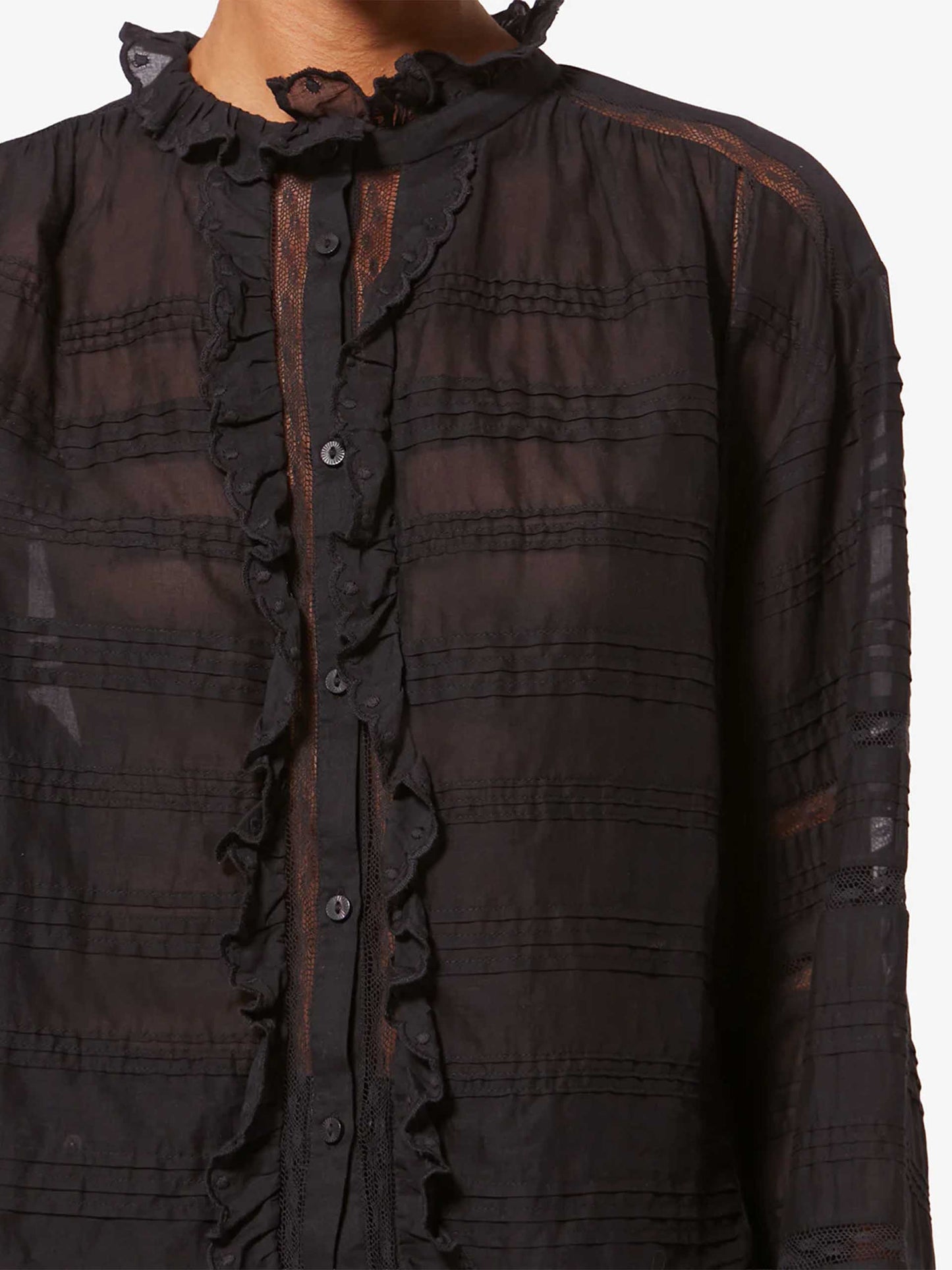 MARANT ETOILE - Bluse Peline aus Baumwolle für Damen