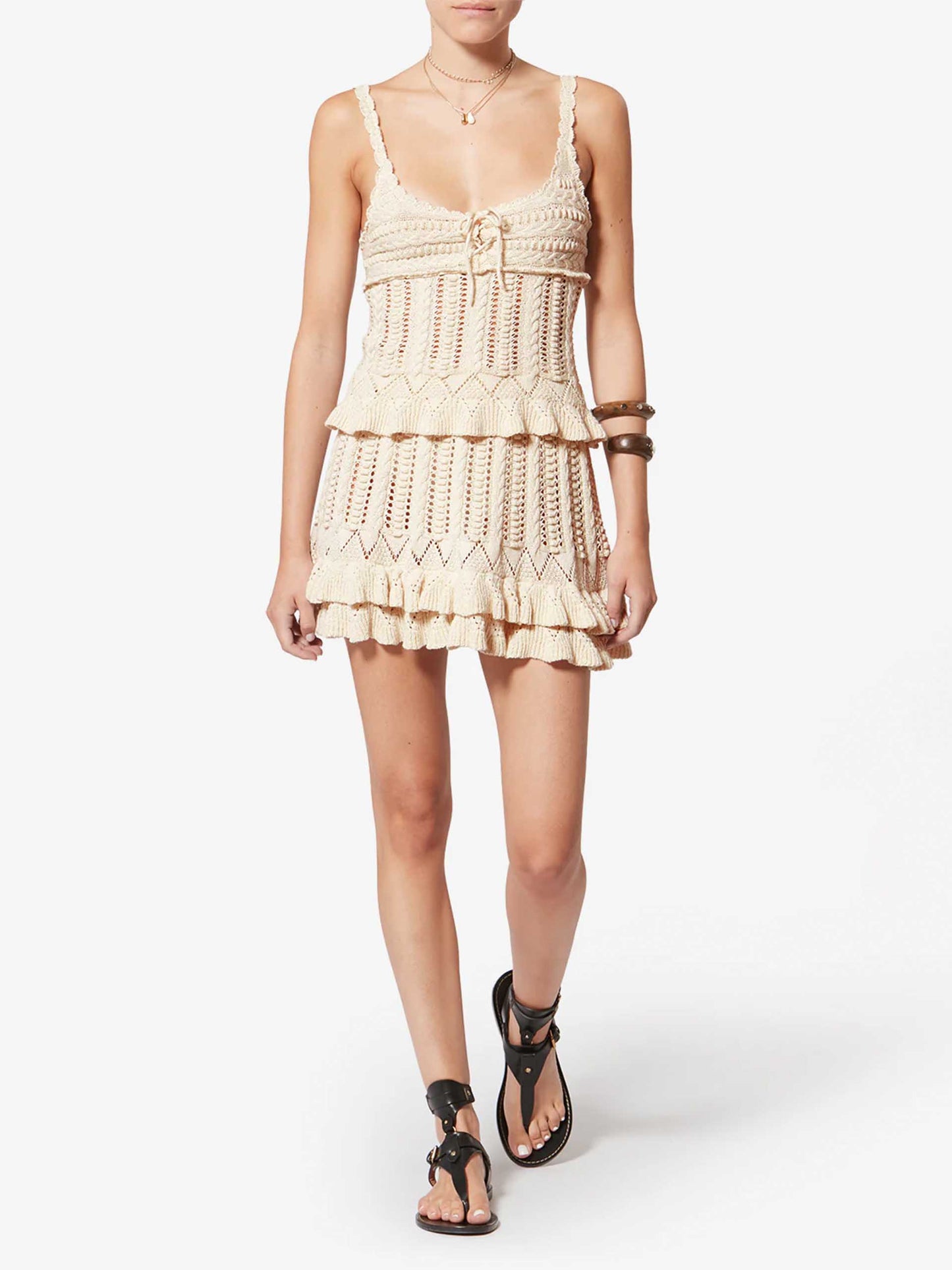 MARANT ETOILE - Minirock Nelle aus Baumwollstrick für Damen