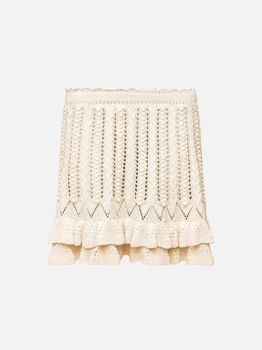 MARANT ETOILE - Minirock Nelle aus Baumwollstrick für Damen