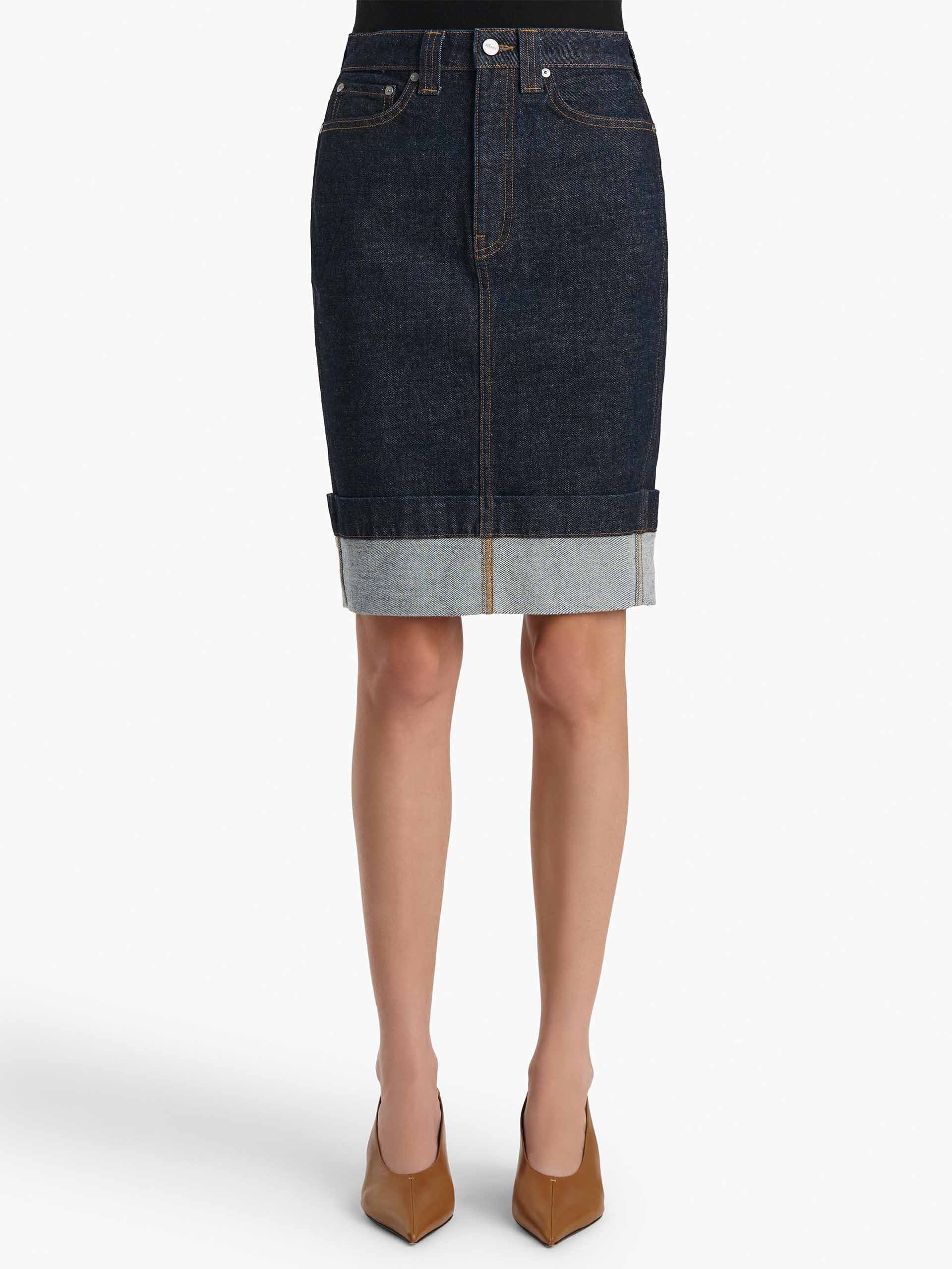 KHAITE - Jeansrock Kendra für Damen